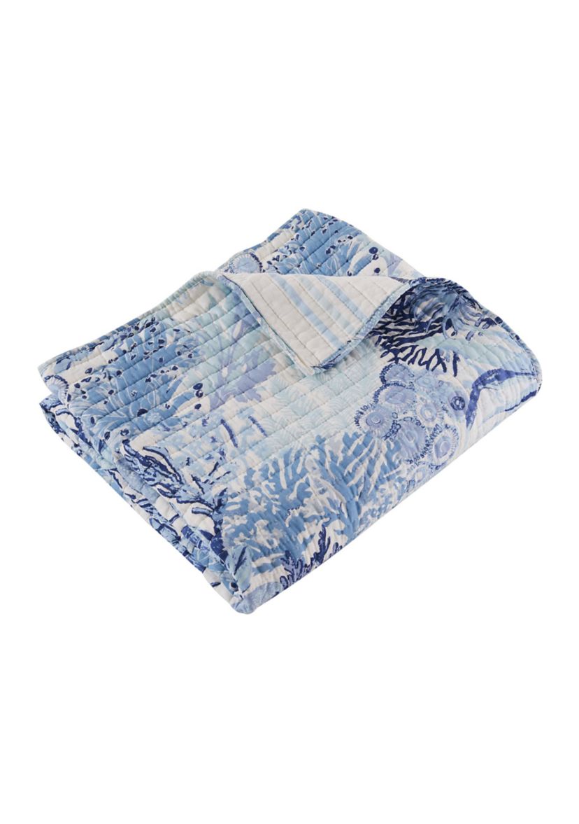 Reef Dream Quilted Throw