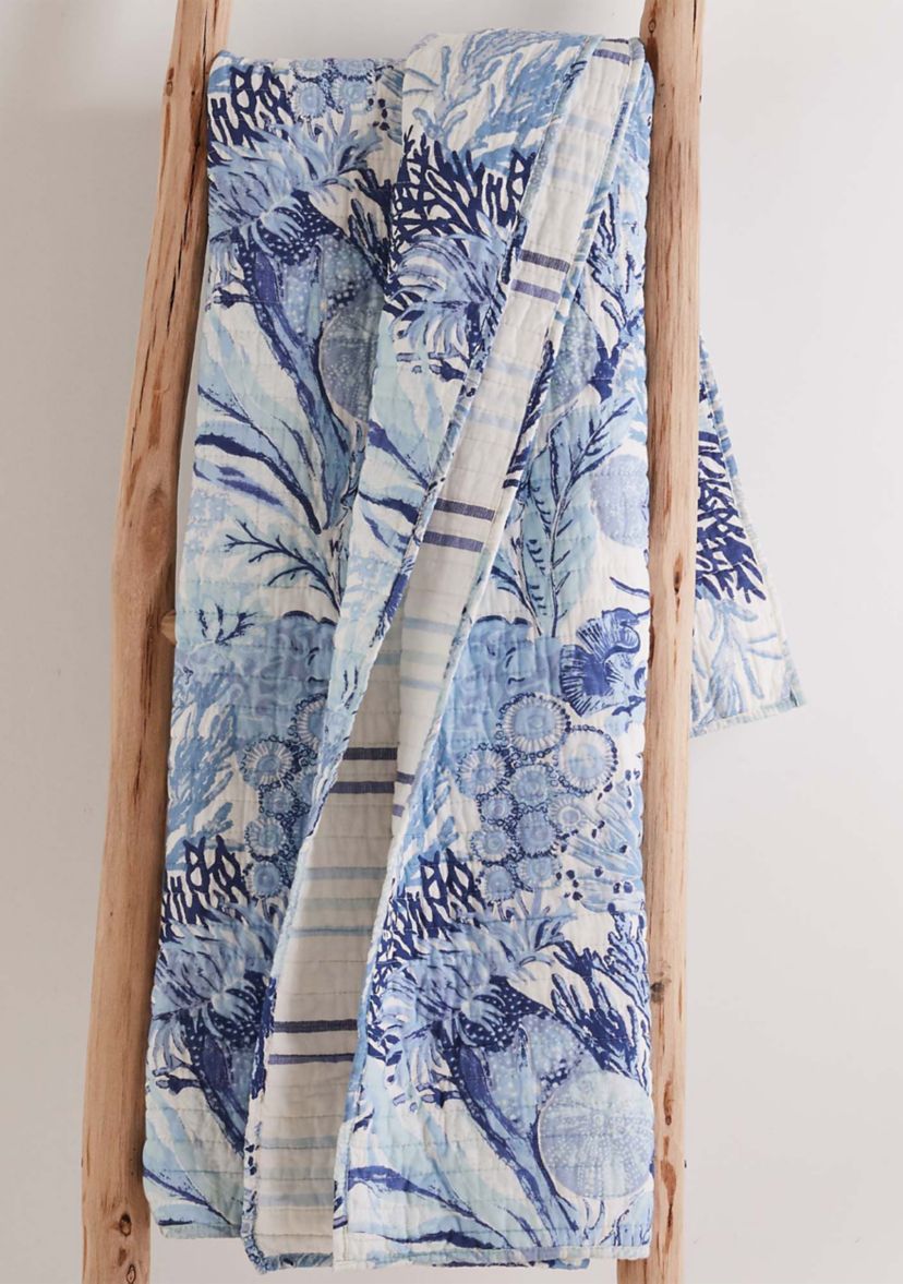 Reef Dream Quilted Throw