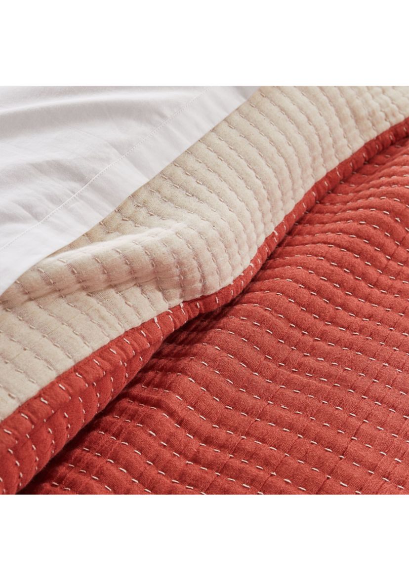 Caden Cotton Gauze Coverlet