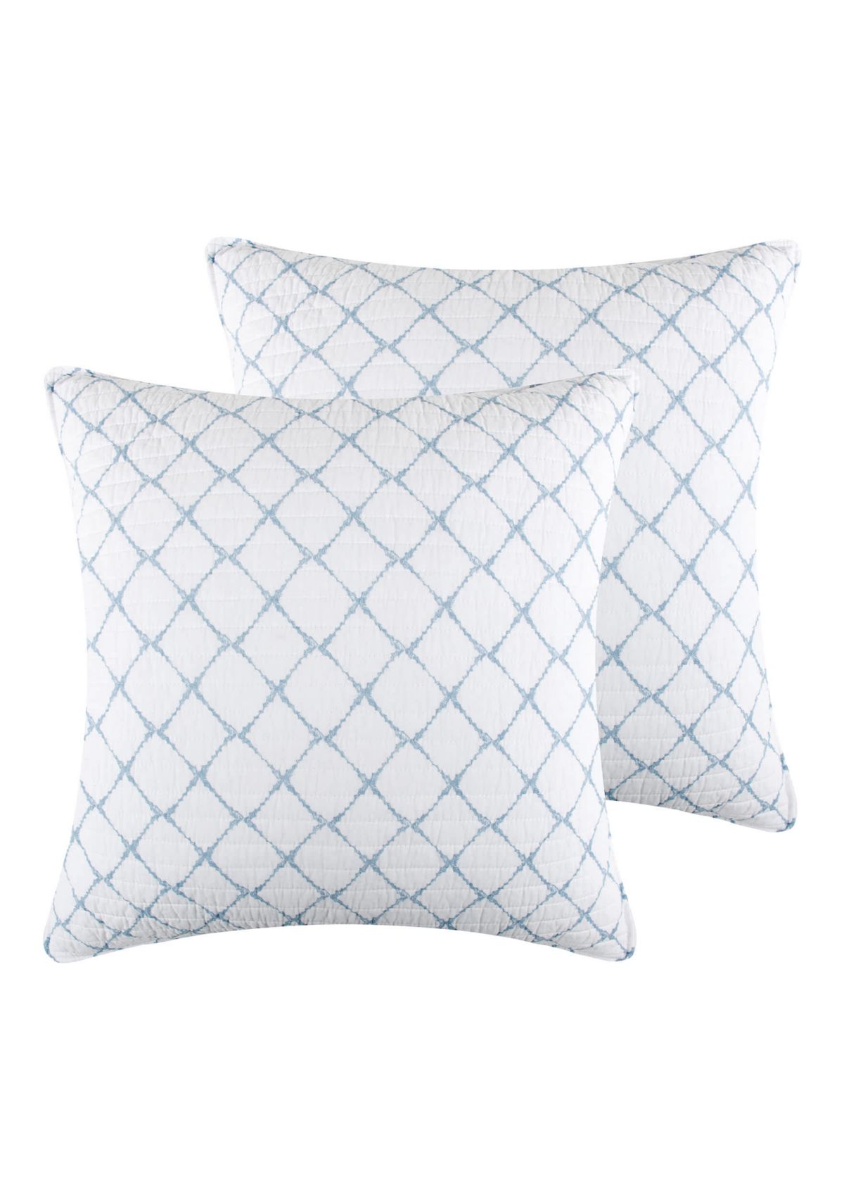 Becker Blue Euro Sham Set of 2