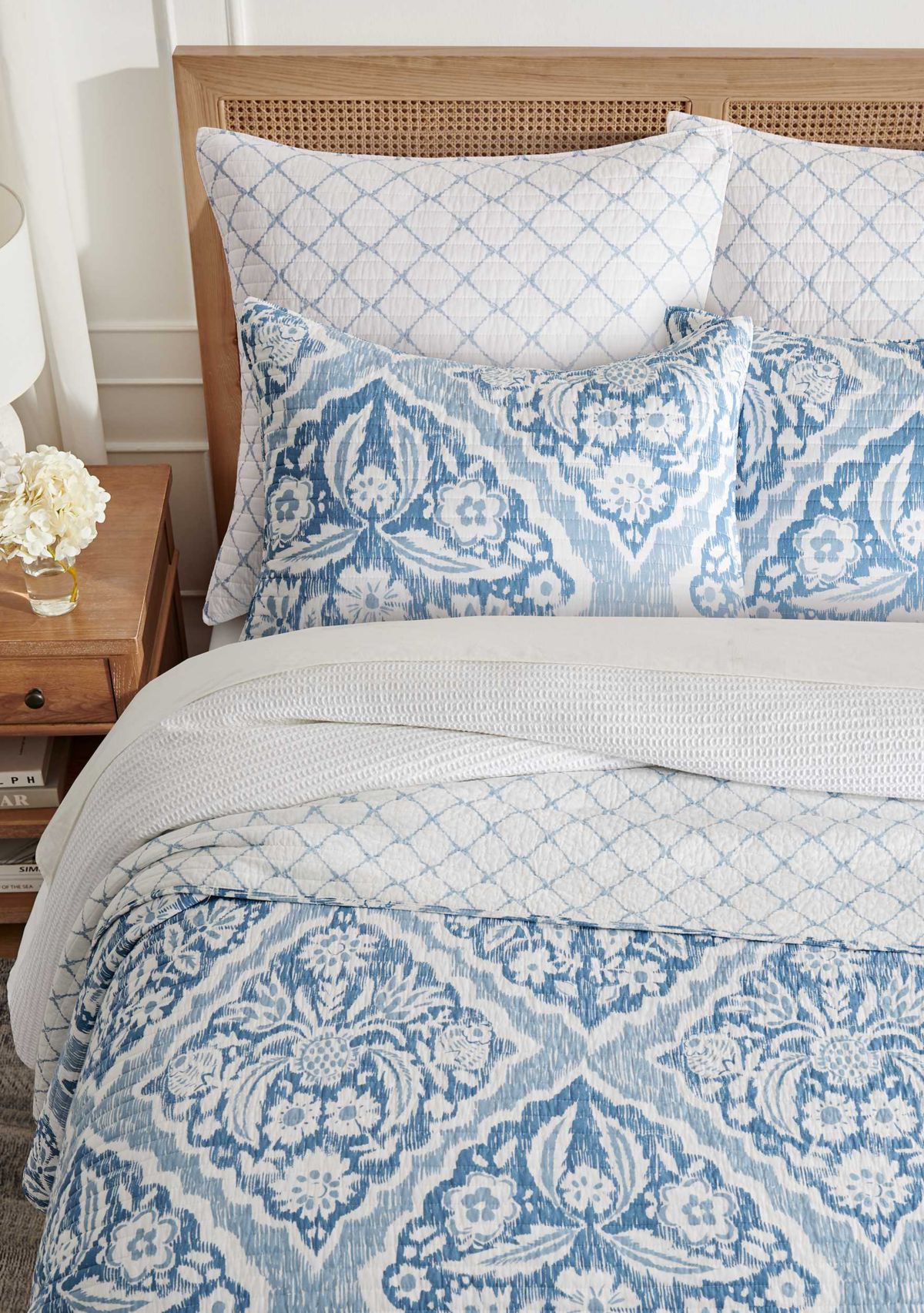 Becker Blue Euro Sham Set of 2