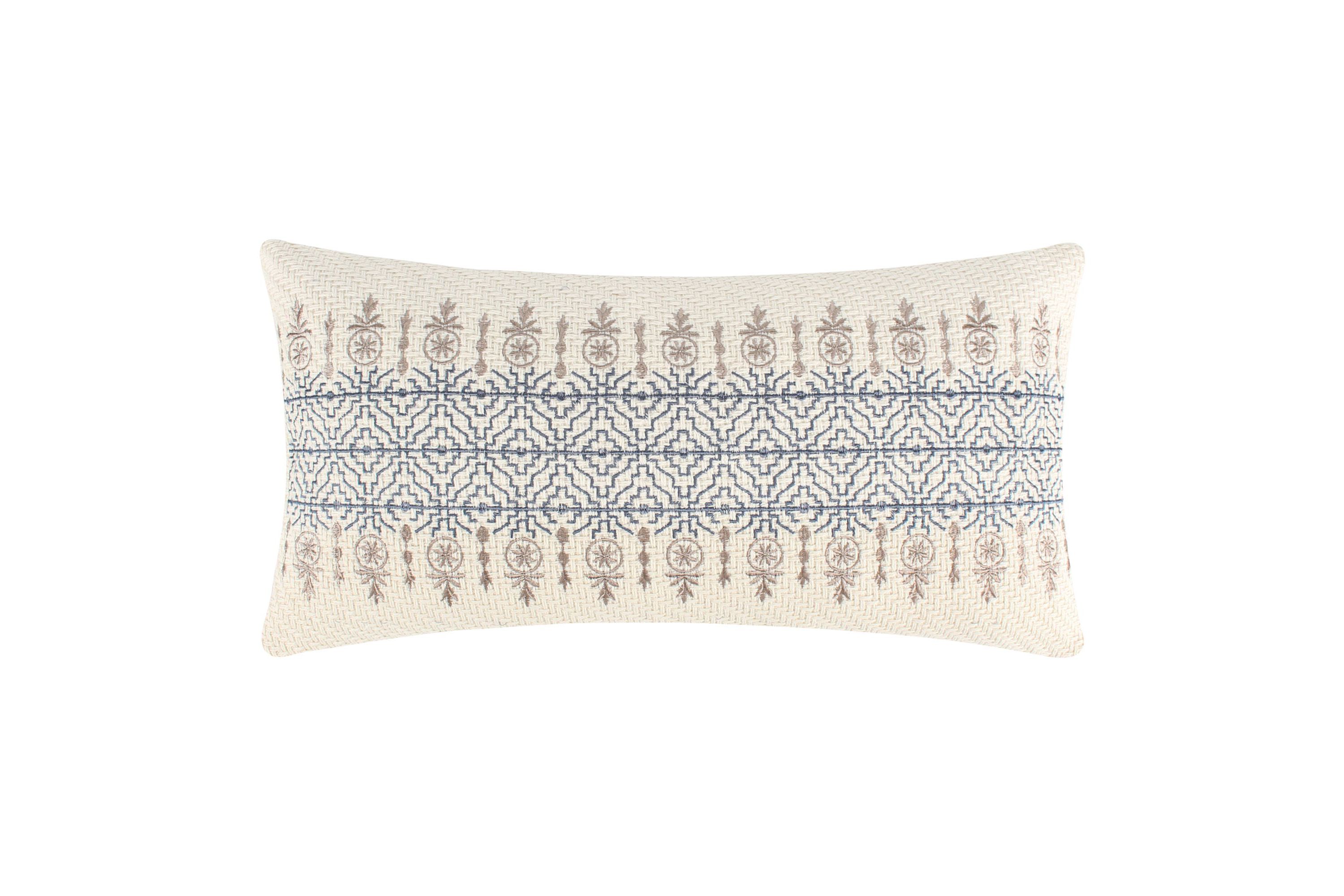 Aliza Blue Stripe Pillow