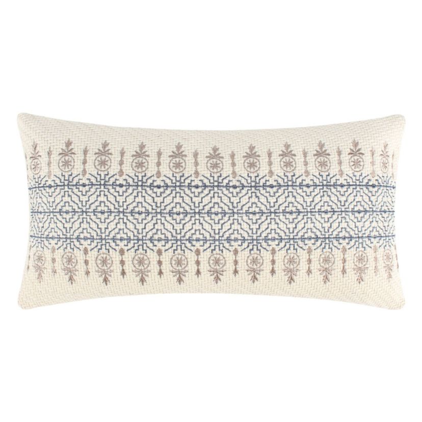 Aliza Blue Stripe Pillow