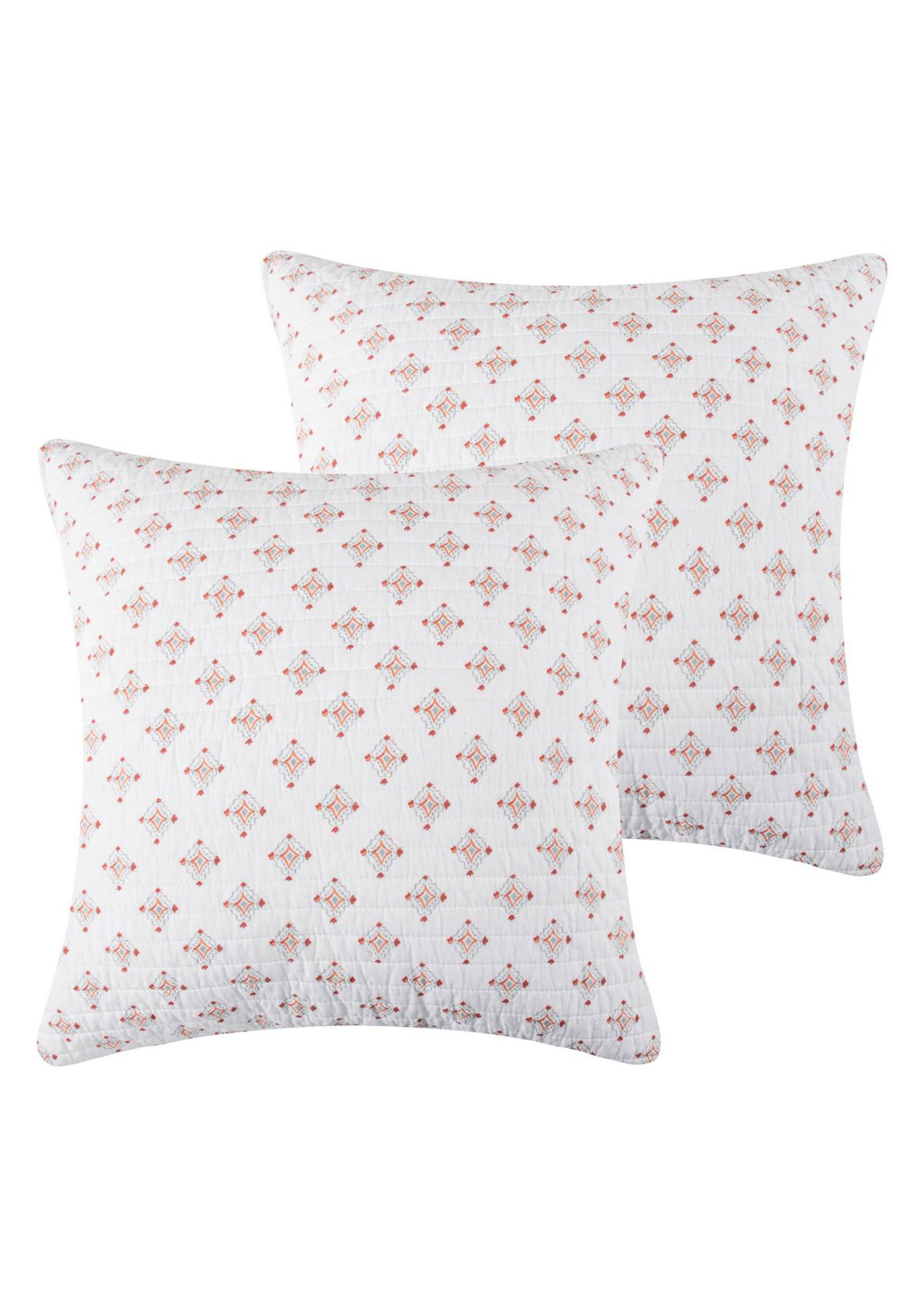 Bertelli Off-White Euro Sham Set of 2