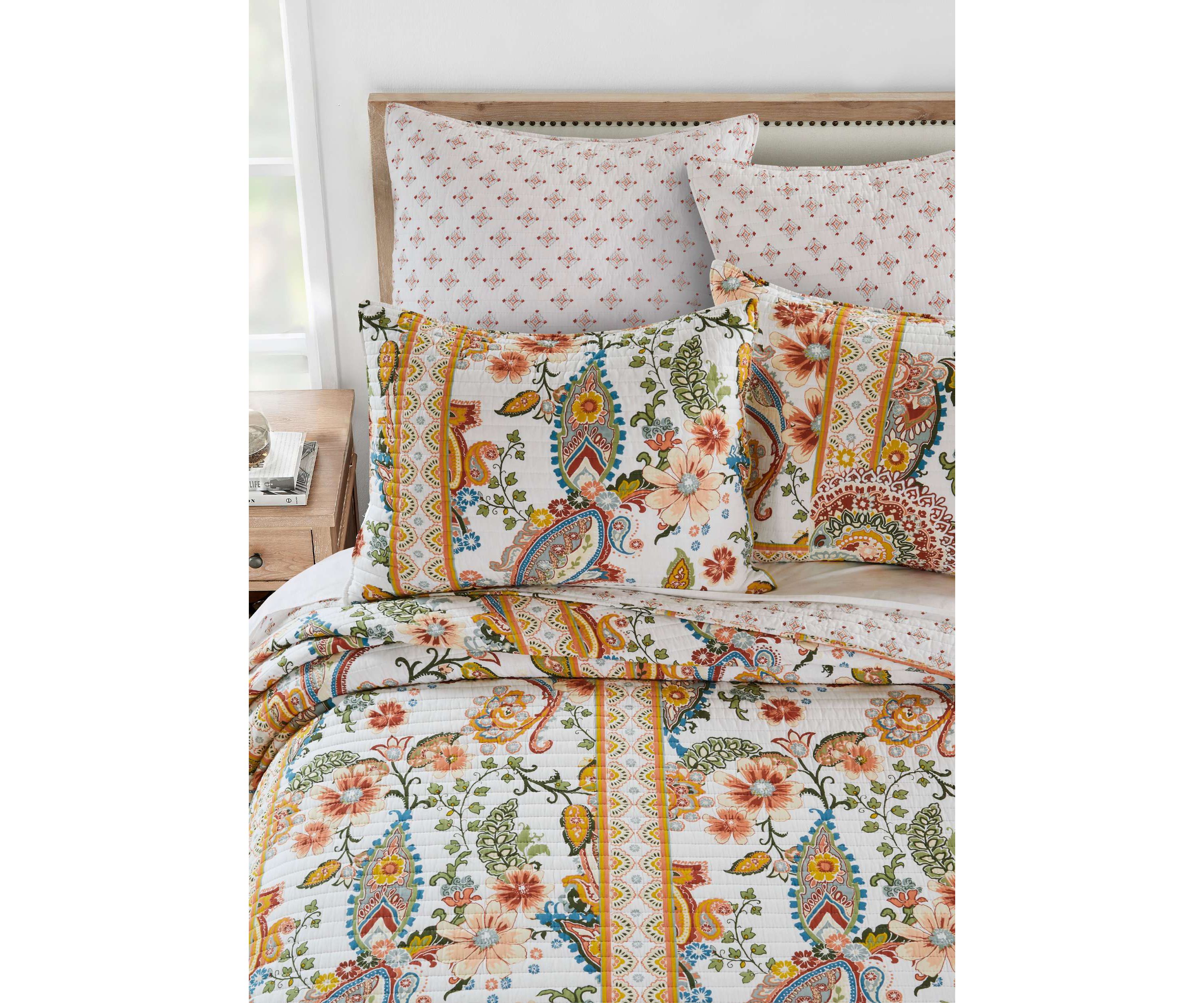 Bertelli Off-White Euro Sham Set of 2