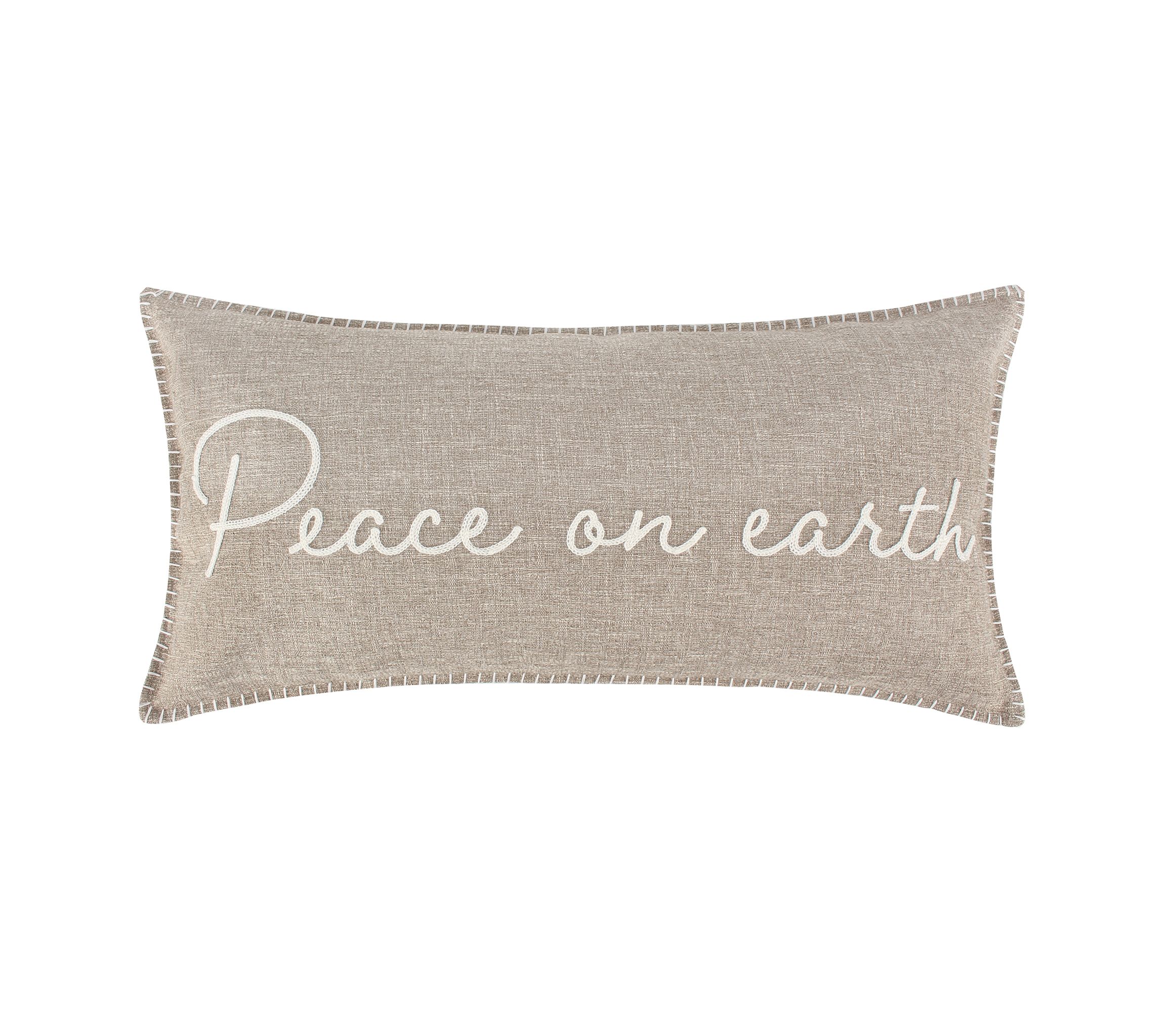 Winterberry Forest Peace on Earth Pillow