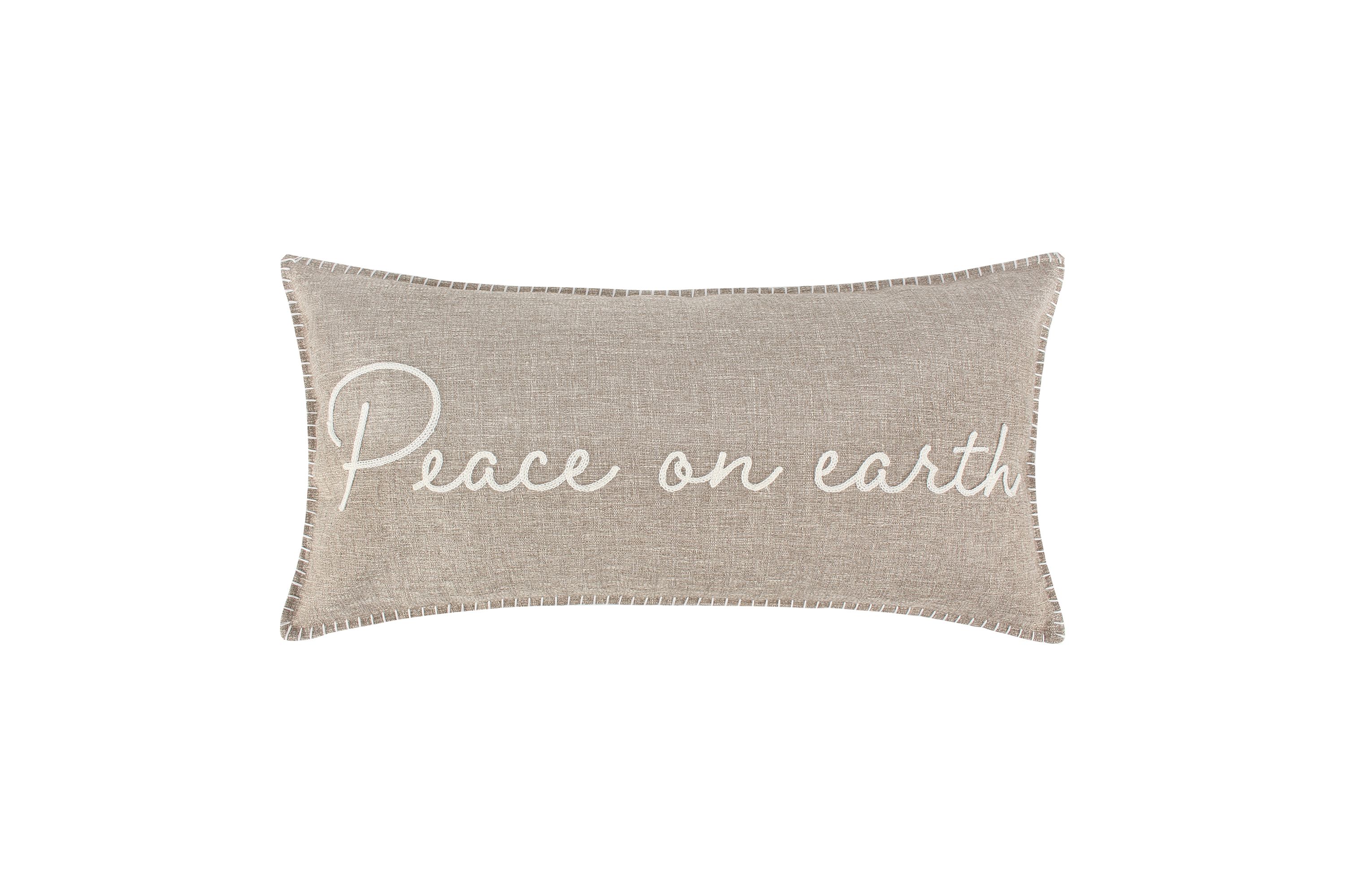 Winterberry Forest Peace on Earth Pillow
