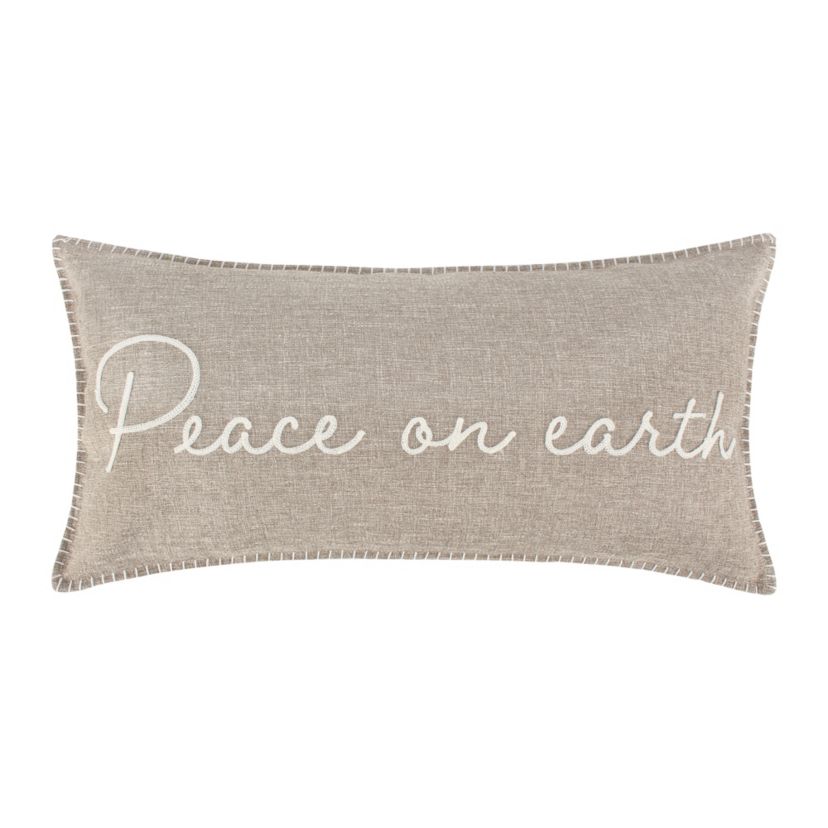 Winterberry Forest Peace on Earth Pillow