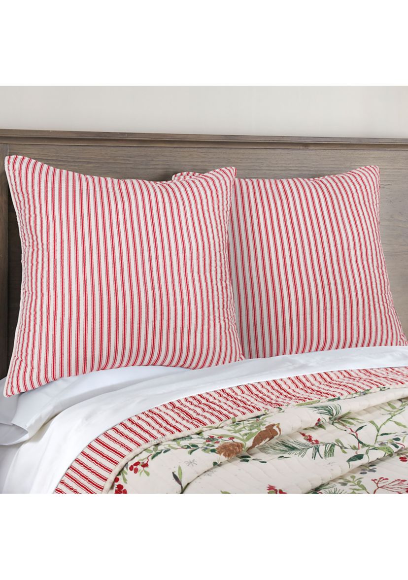 Winterberry Forest Euro Sham Set of 2