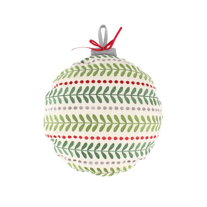 Meowy Christmas Ornament Pillow