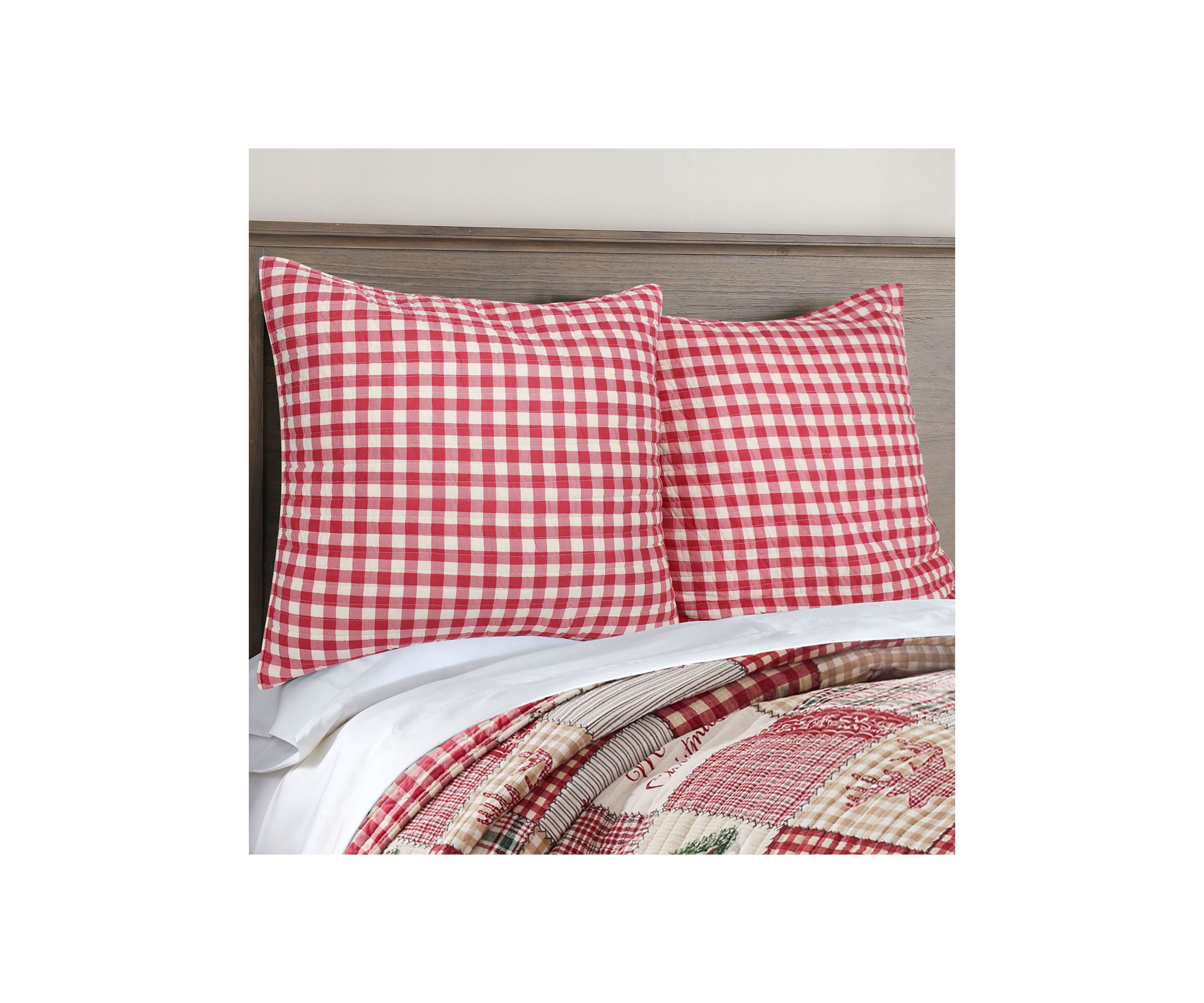 Home For Christmas Euro Sham Set of 2