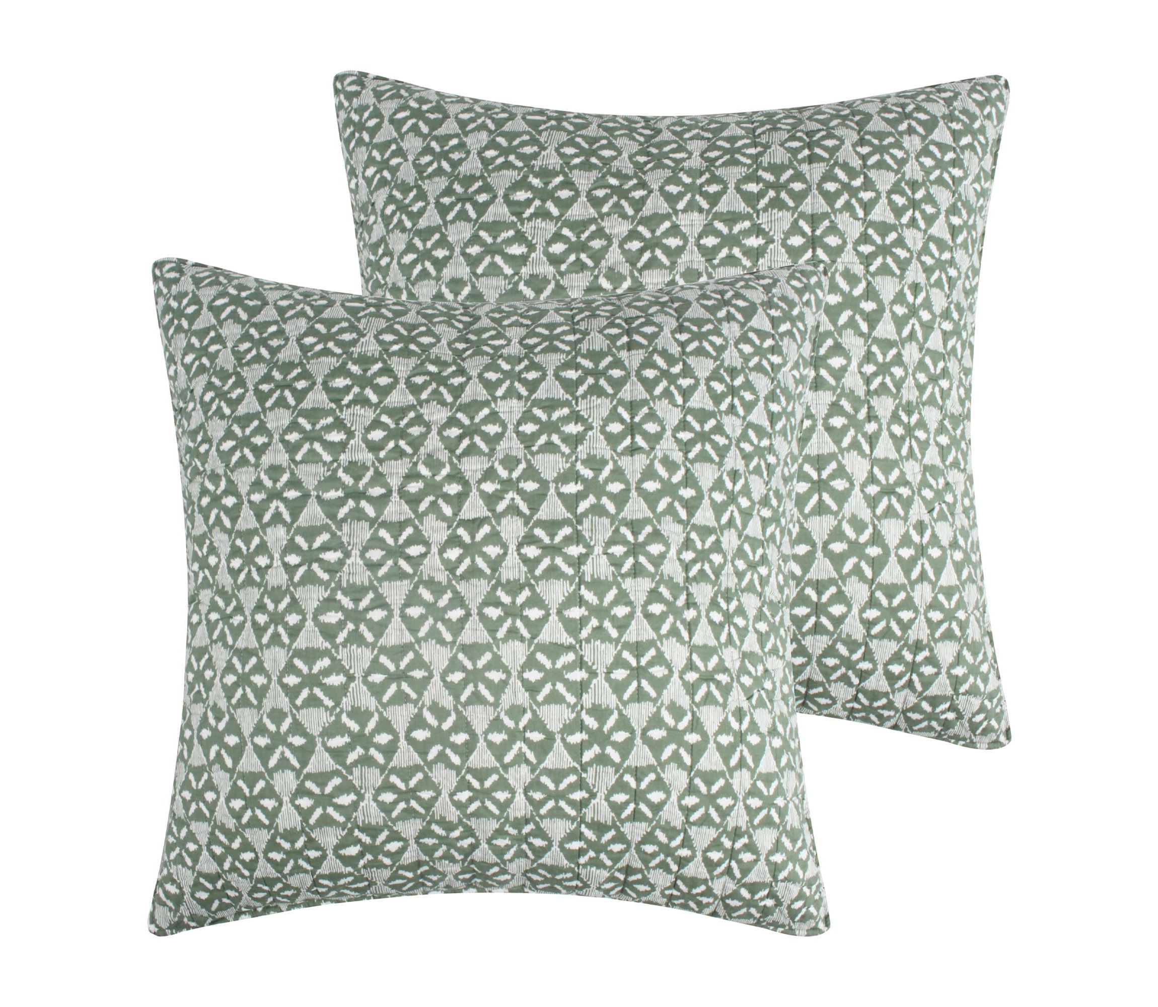Kemala Sage Euro Sham Set of 2