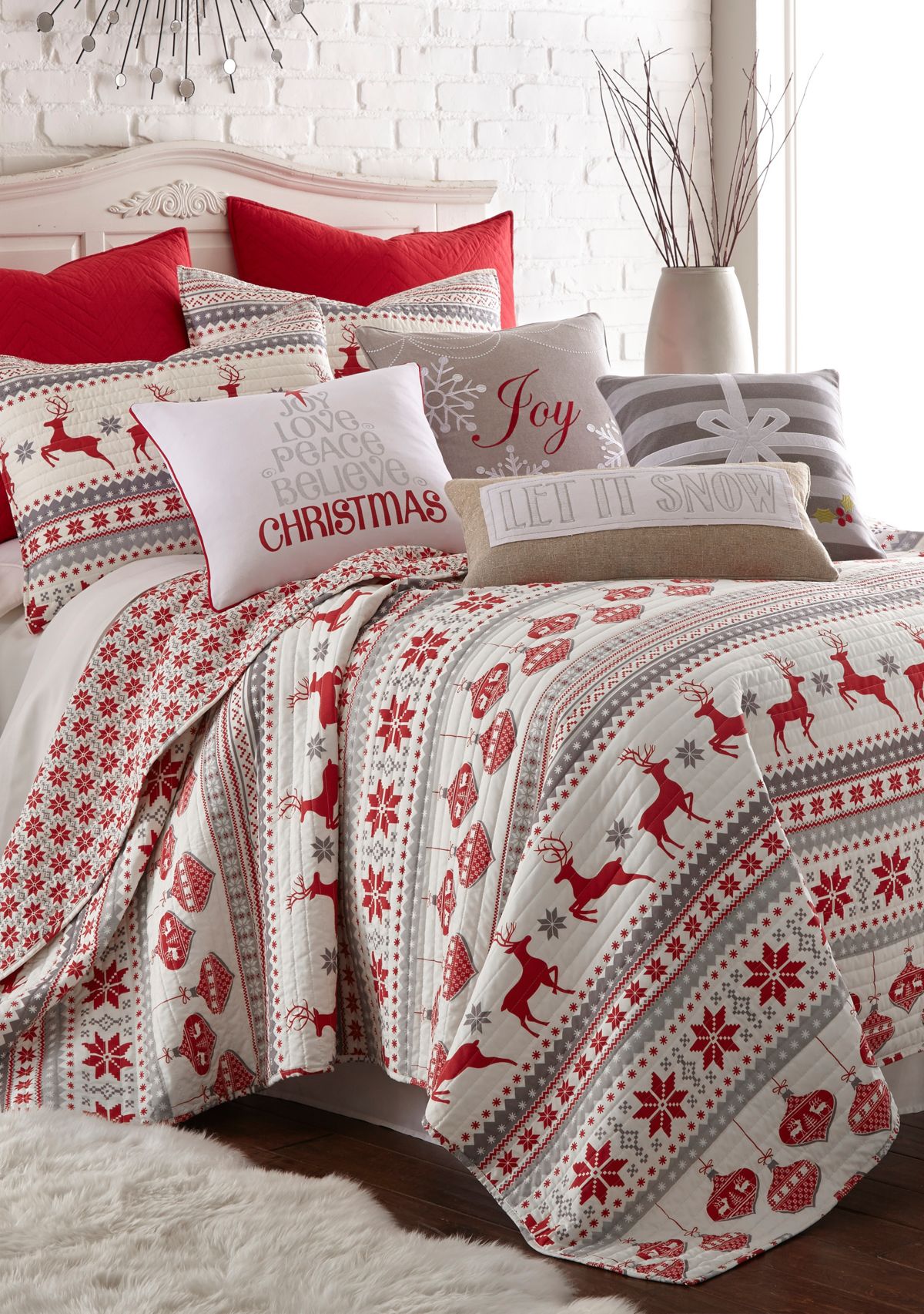 Silent Night Quilt Set 
