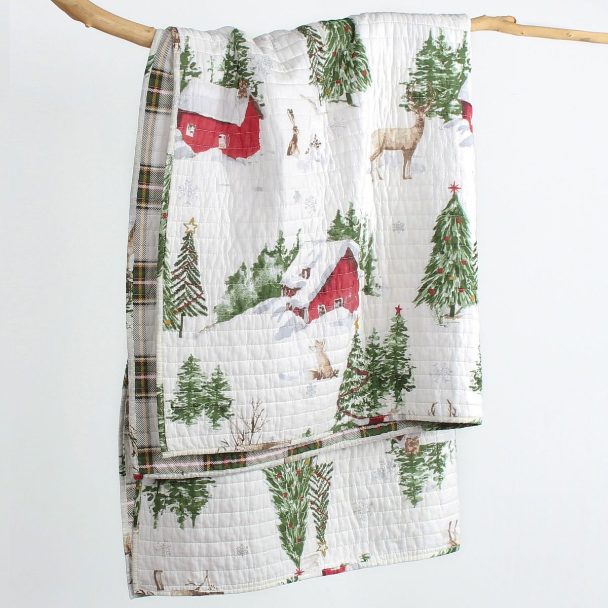 Tatum Pines Quilted Throw