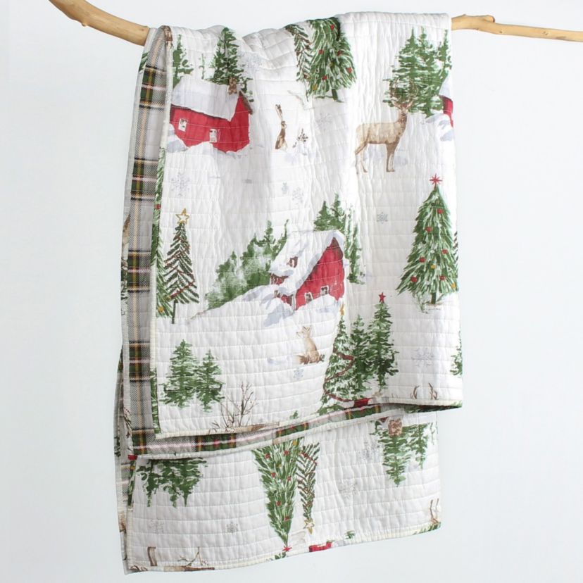 Tatum Pines Quilted Throw