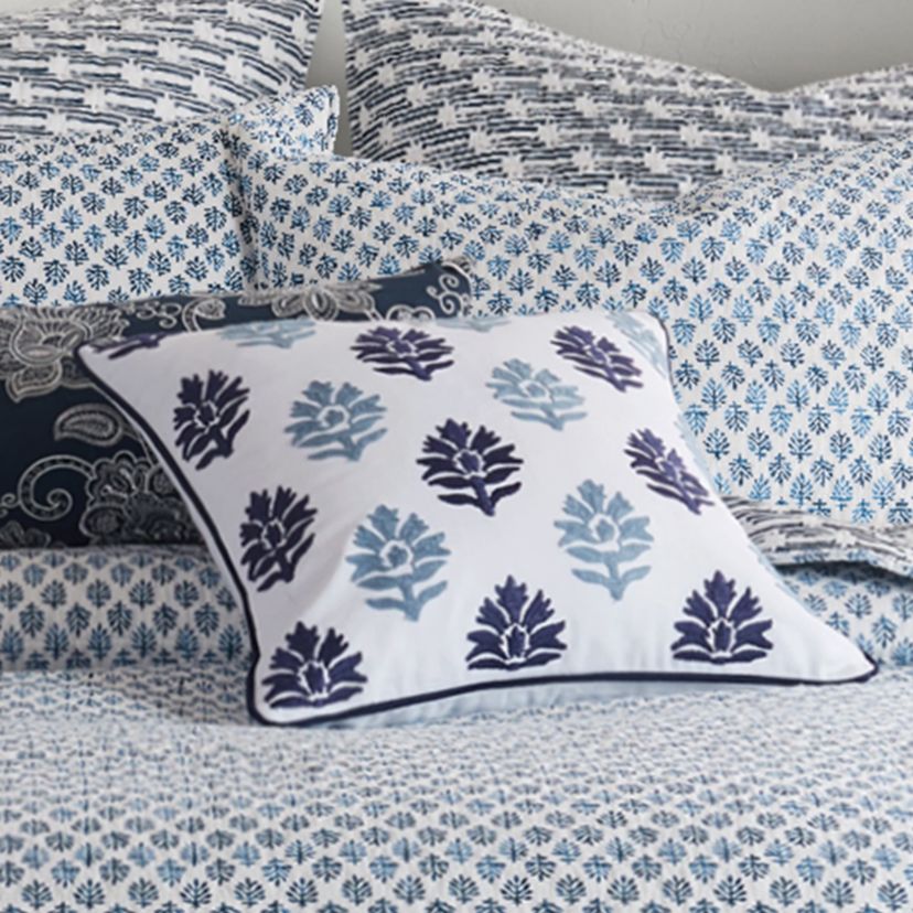 Aditya Flowers Pillow 18x18