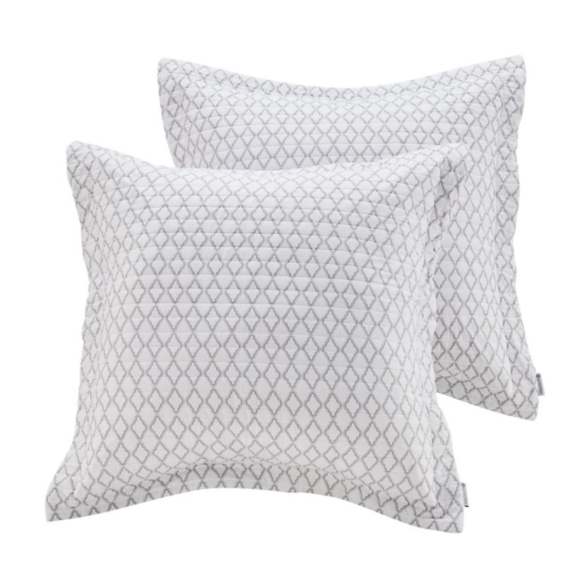 English Forest Natural  Euro Sham Set of 2