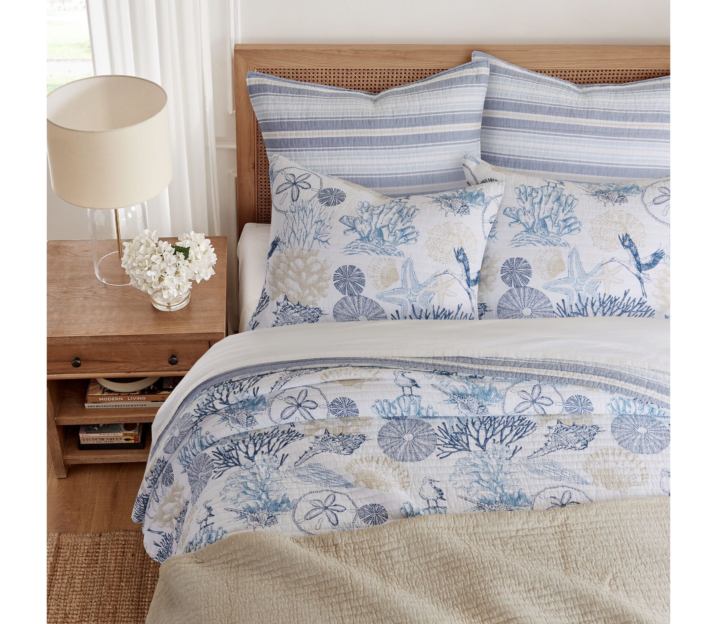 Serena Sea Euro Sham Set of 2