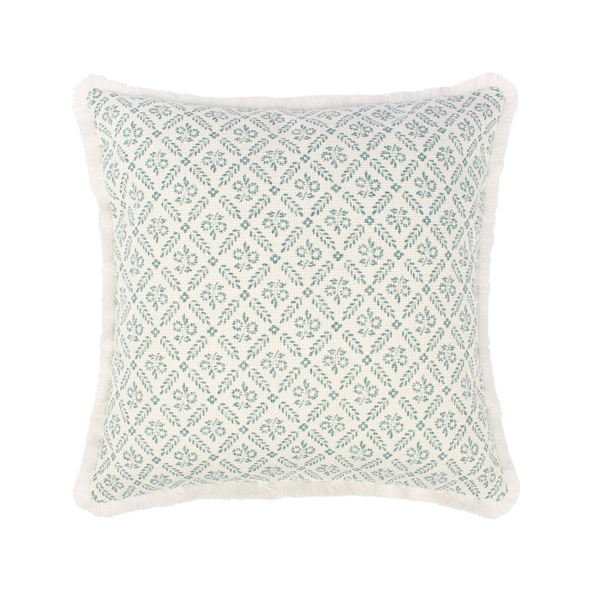 Melange Fringe Pillow