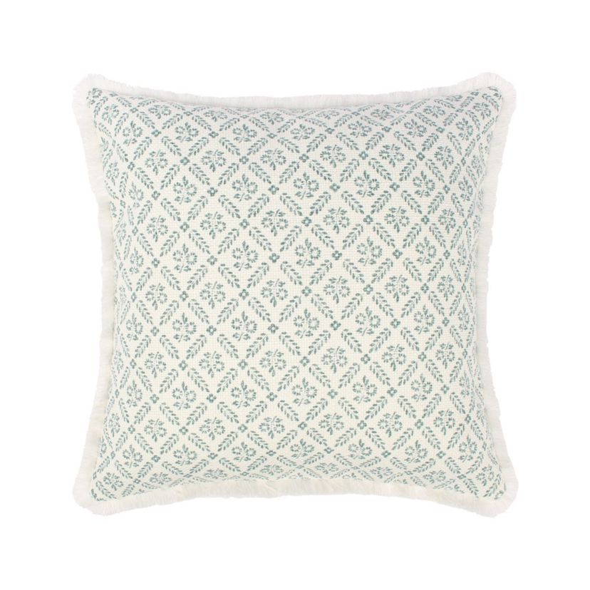 Melange Fringe Pillow