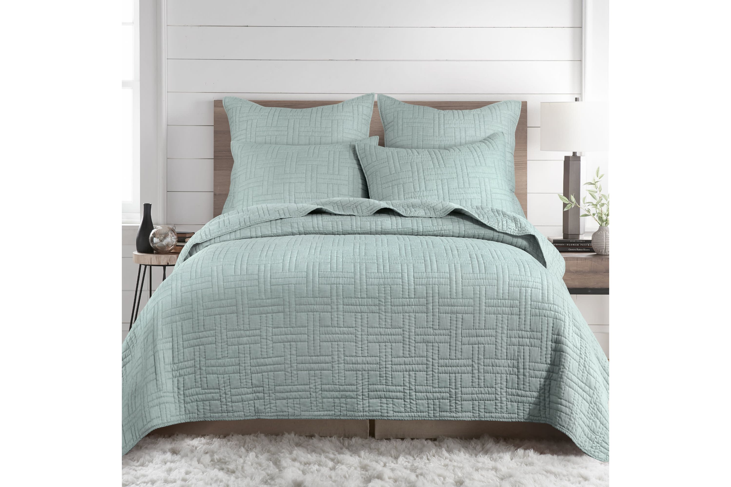Melange Stitch Euro Sham Set of 2