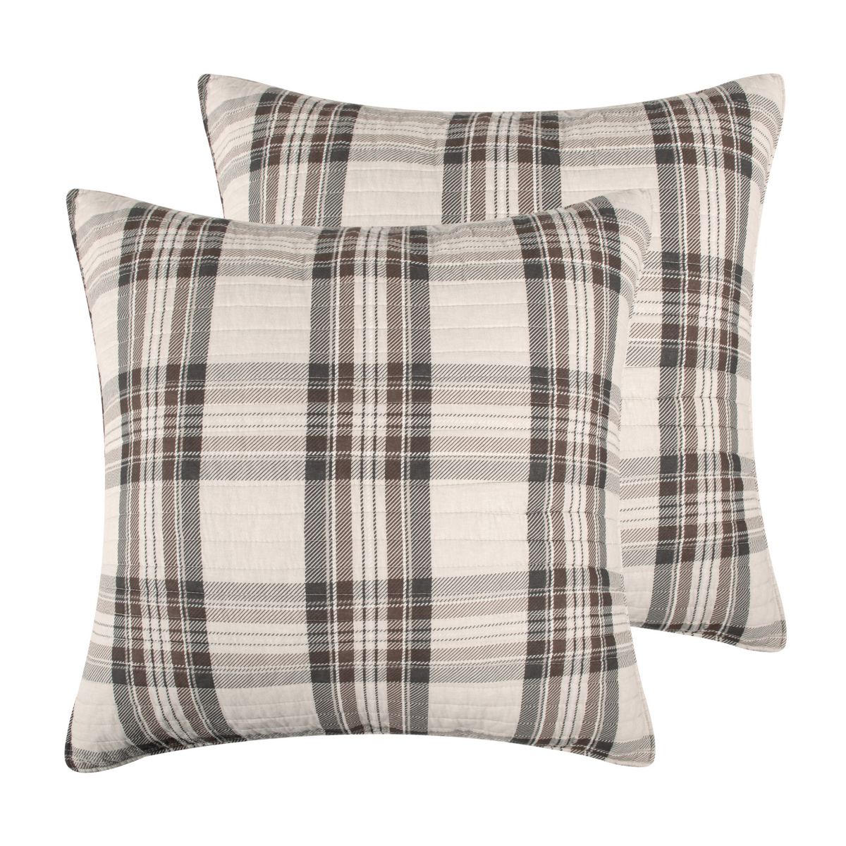 Lodge Toile Euro Sham Set of 2