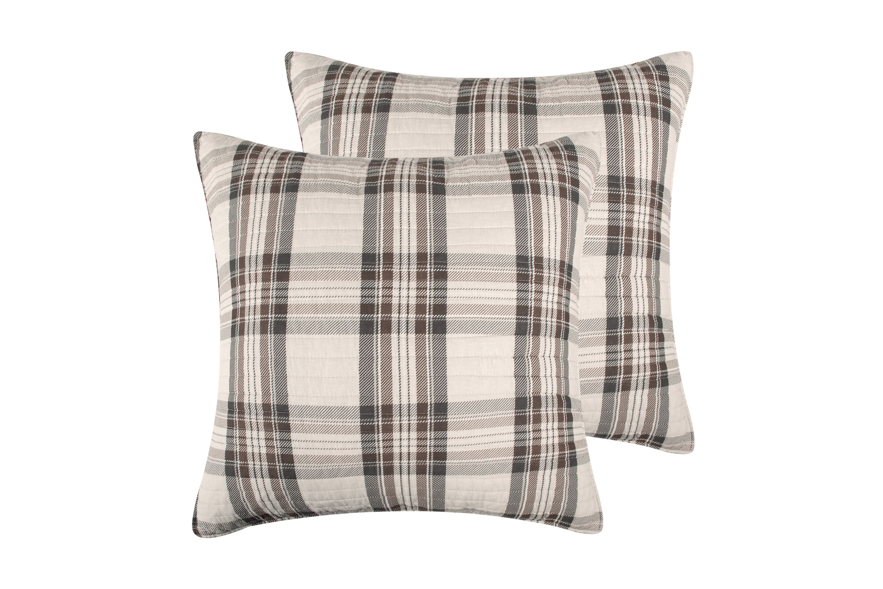 Lodge Toile Euro Sham Set of 2