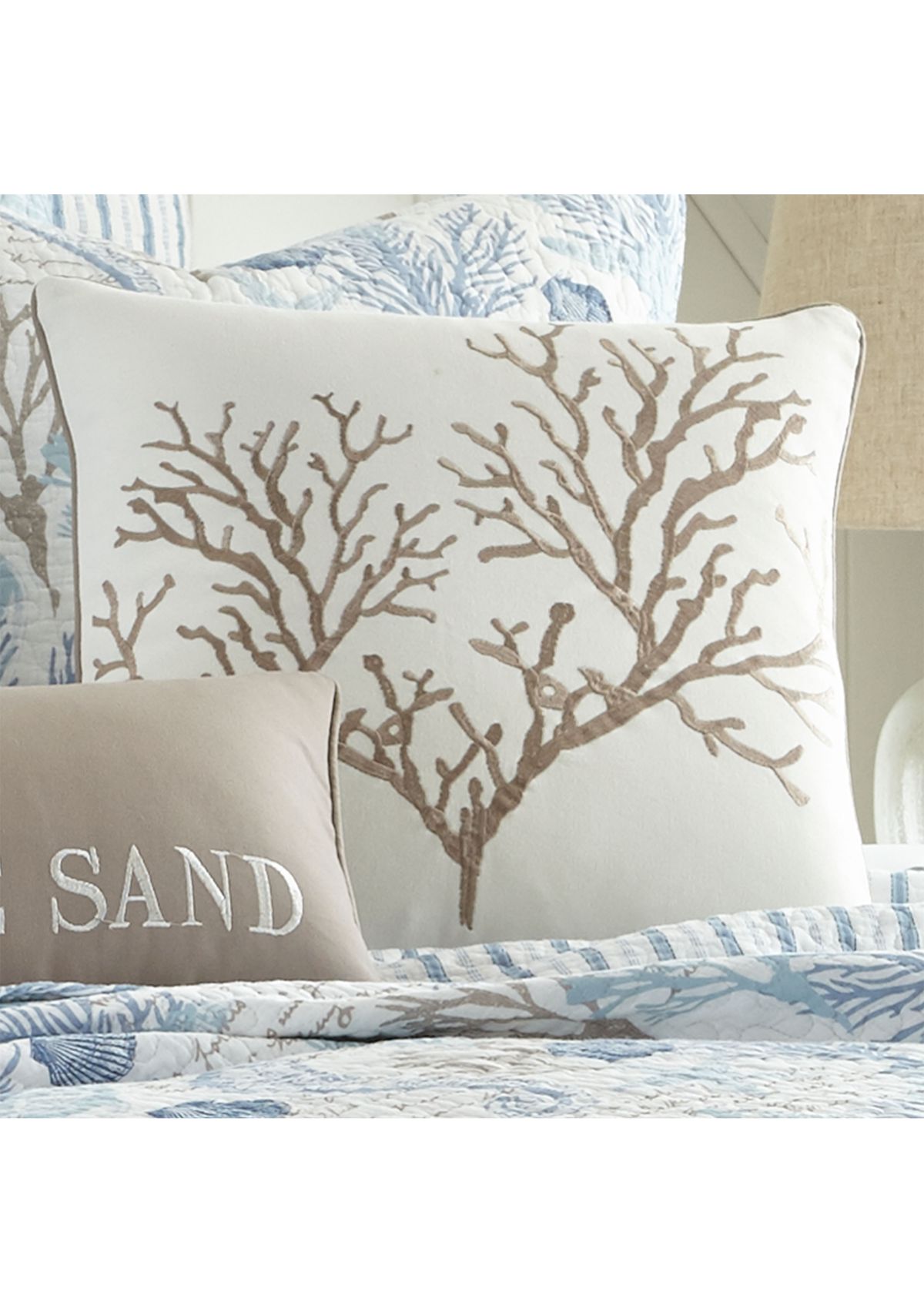  Galapagos Coral Pillow