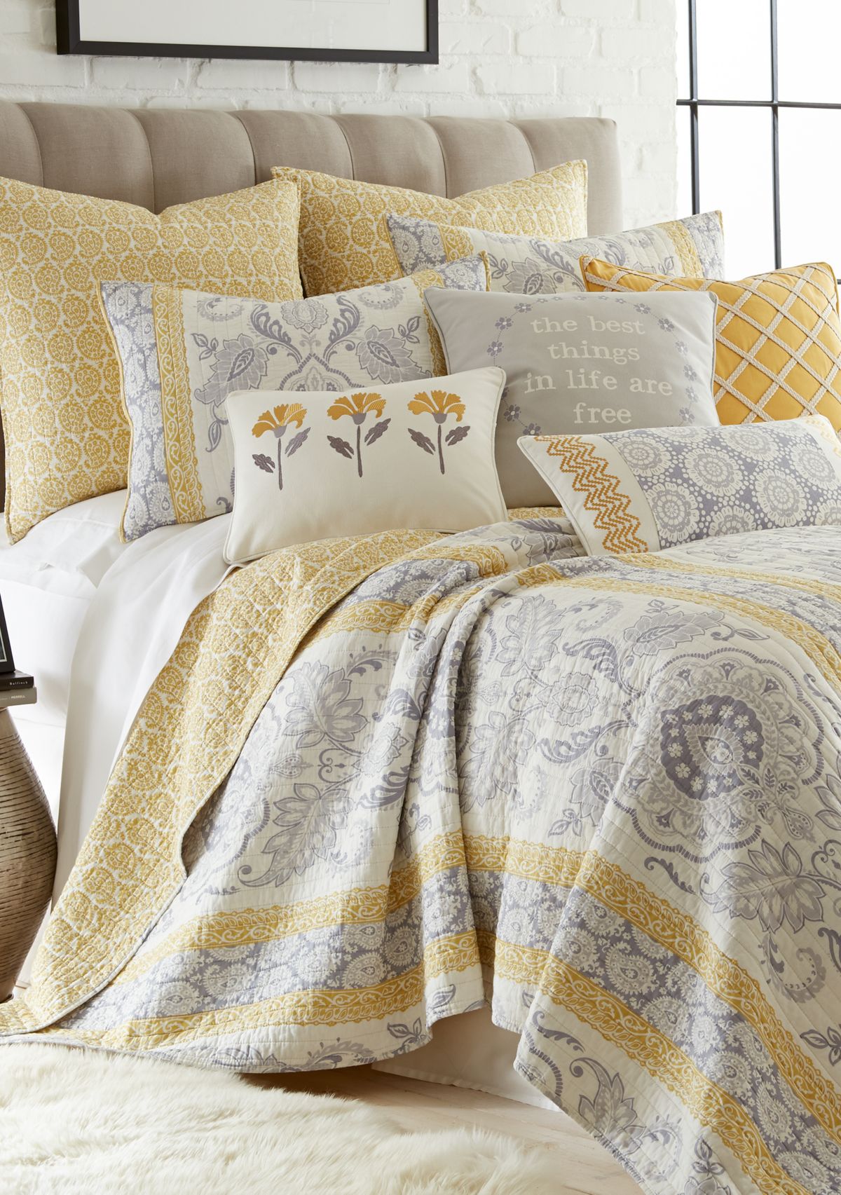 St. Claire Flower Pillow