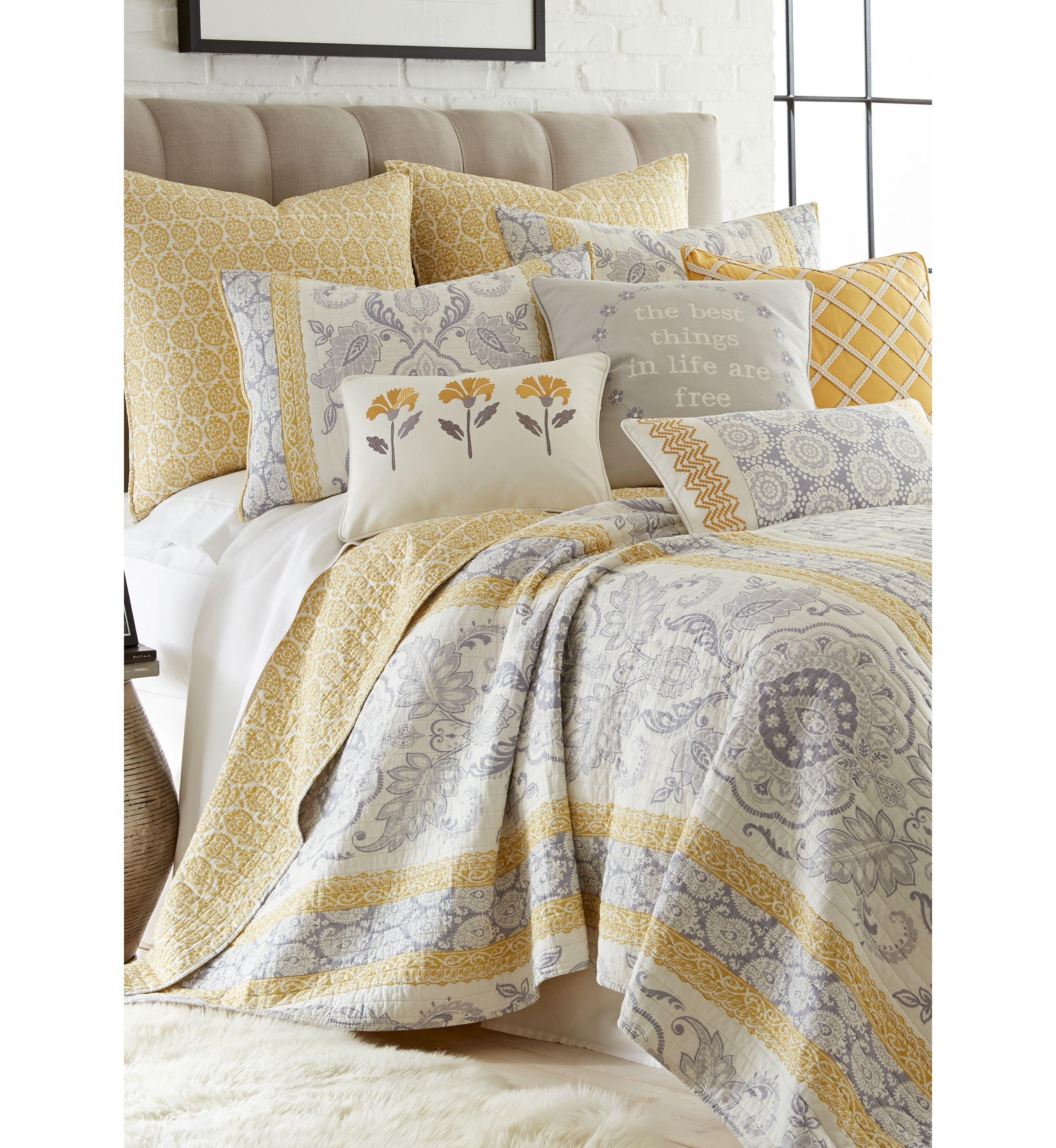 St. Claire Flower Pillow