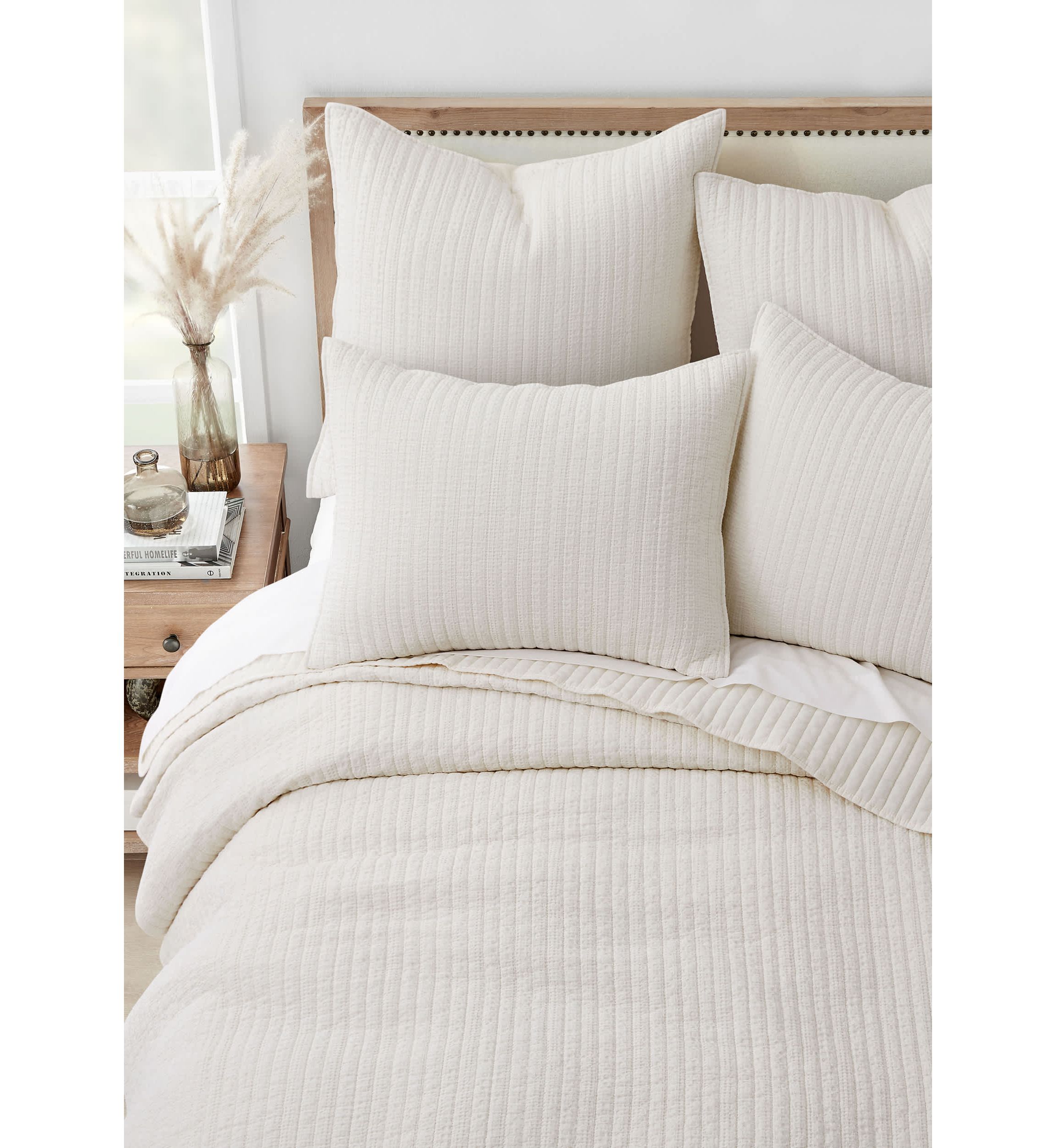 Loden Cream Euro Sham 2pk