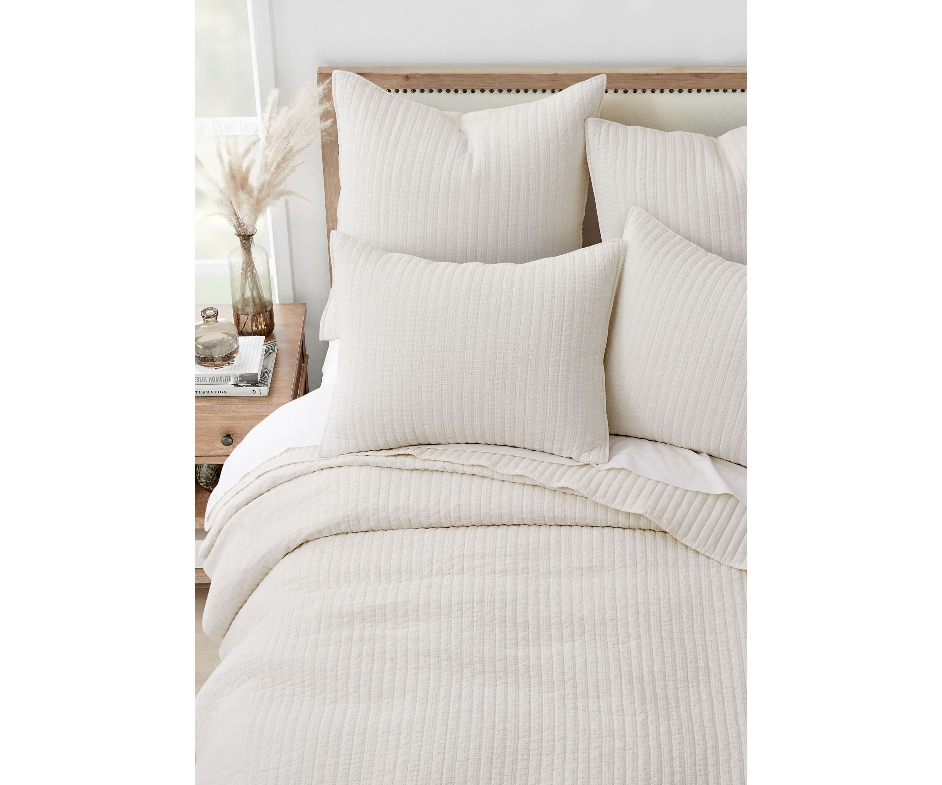 Loden Cream Euro Sham 2pk