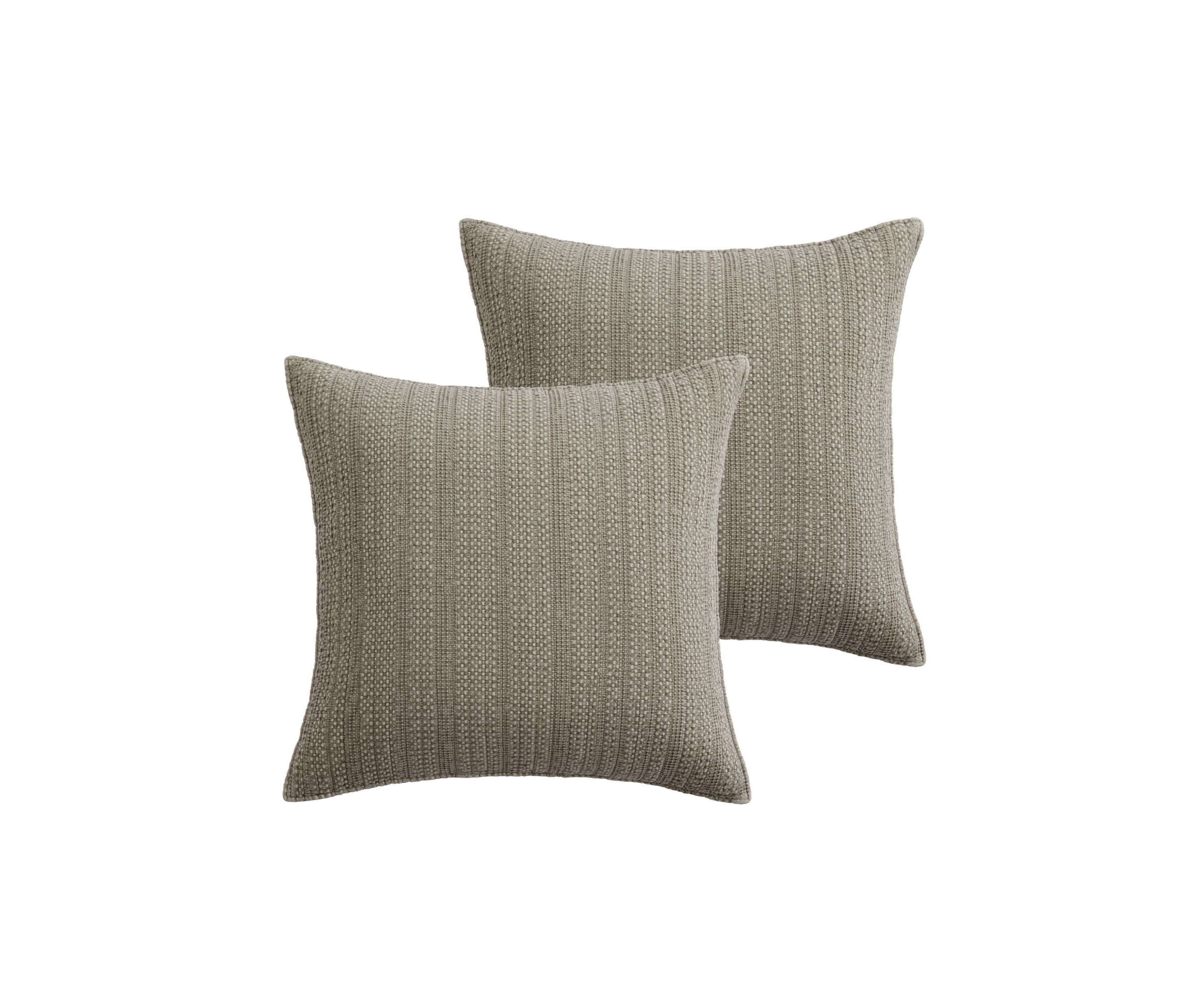 Loden Taupe Euro Sham 2pk