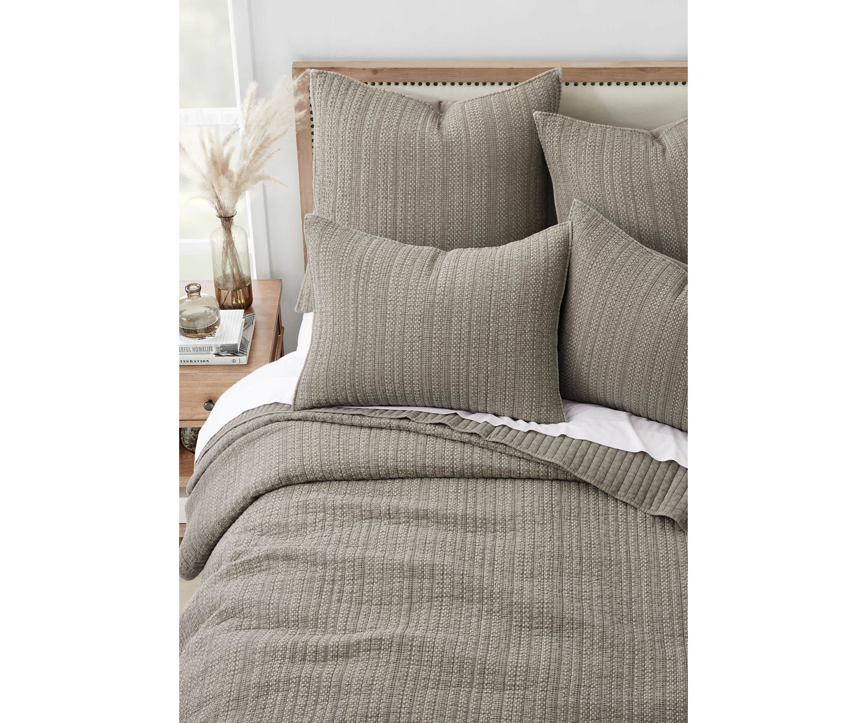 Loden Taupe Euro Sham 2pk