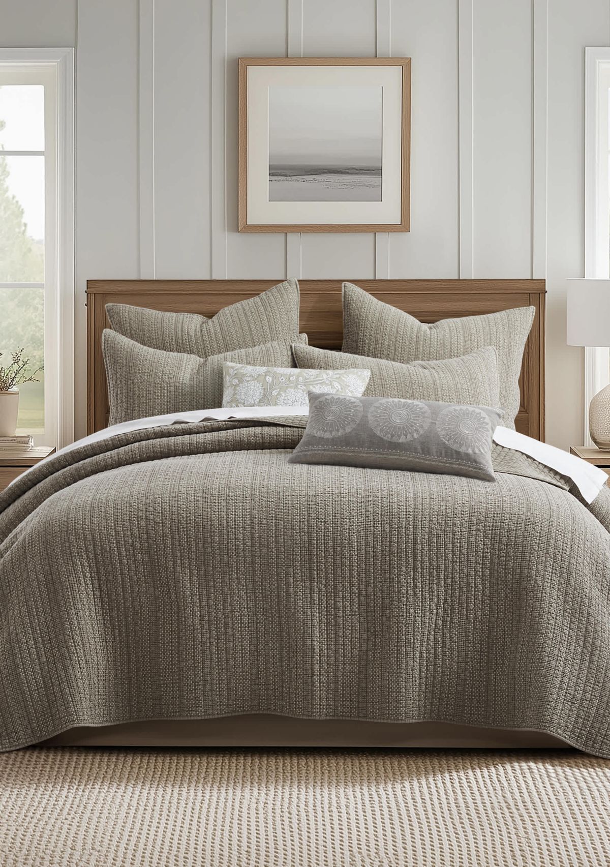 Loden Taupe Euro Sham 2pk
