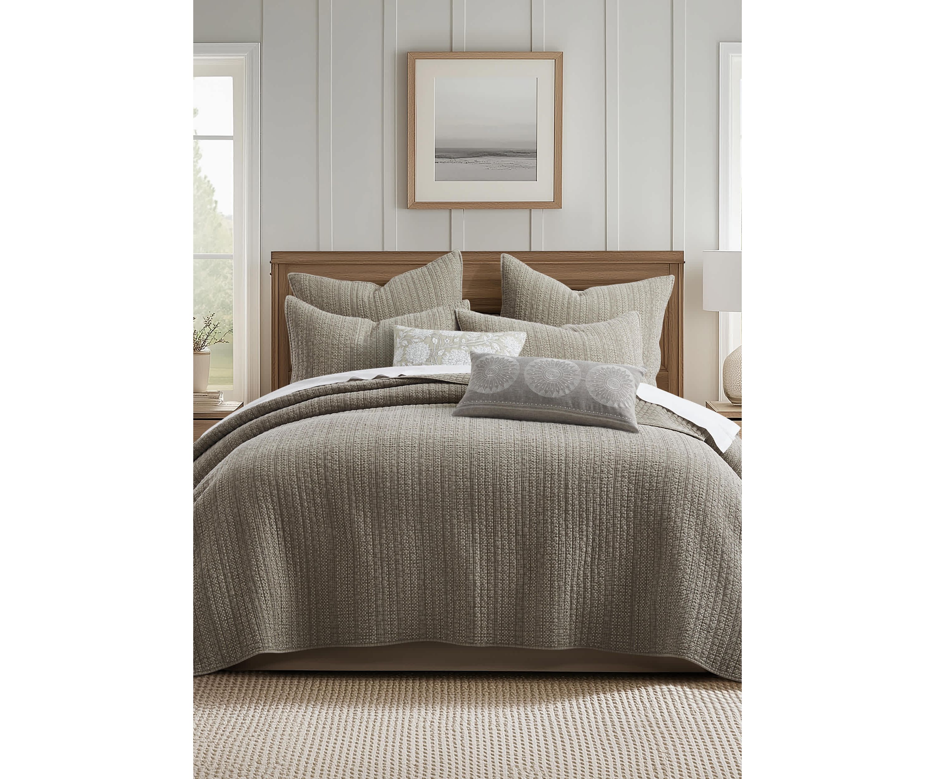 Loden Taupe Euro Sham 2pk