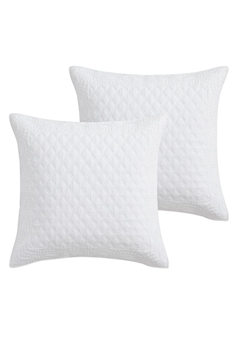 Ballou Bright White Euro Sham 2pk