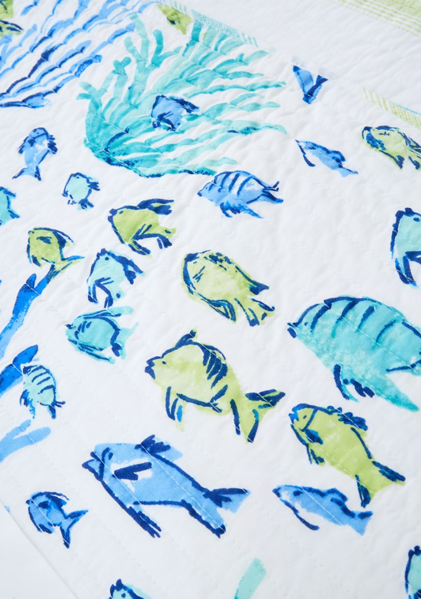 Ombre Tides Quilt Set