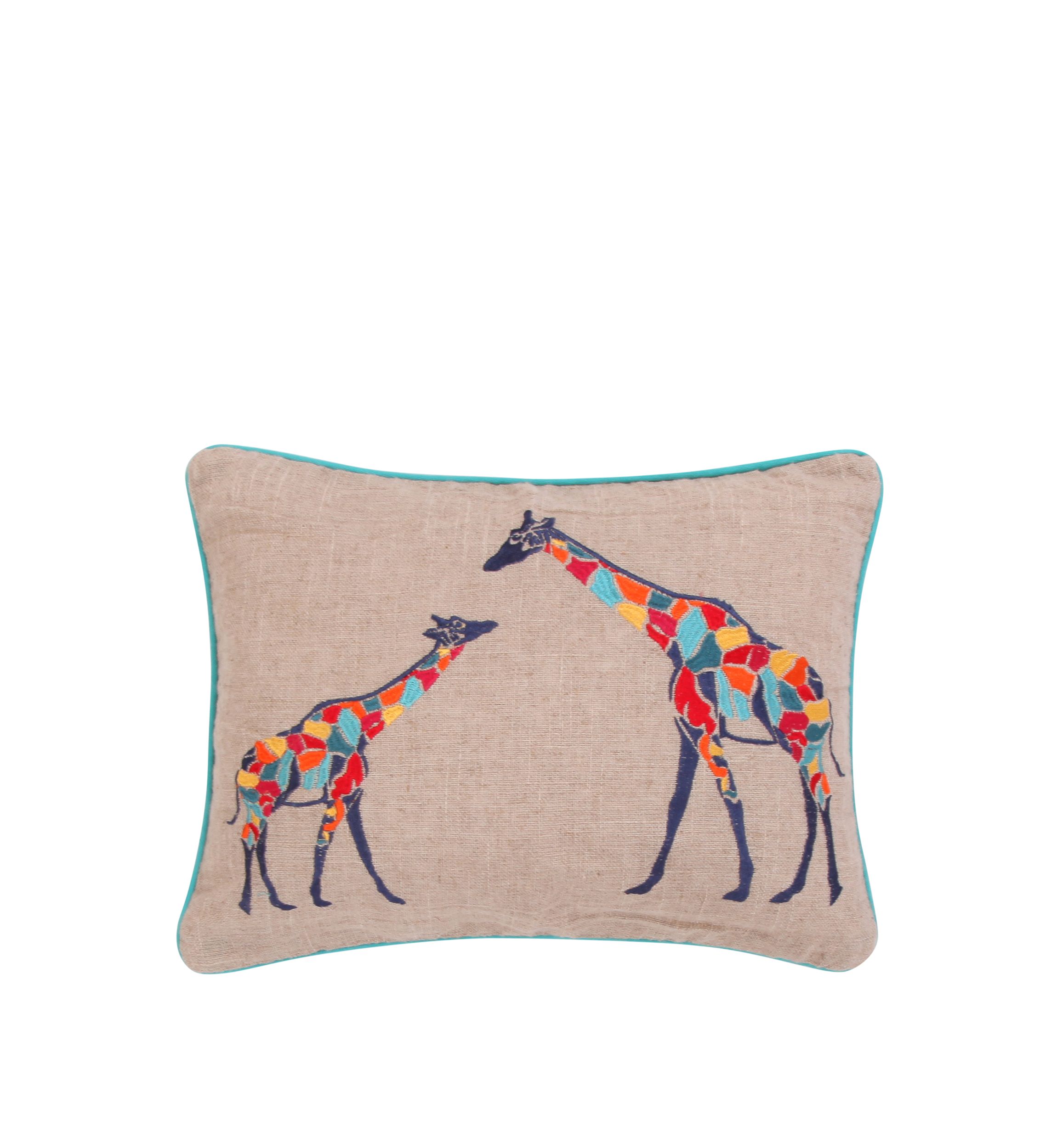 Mackenzie Giraffes Pillow