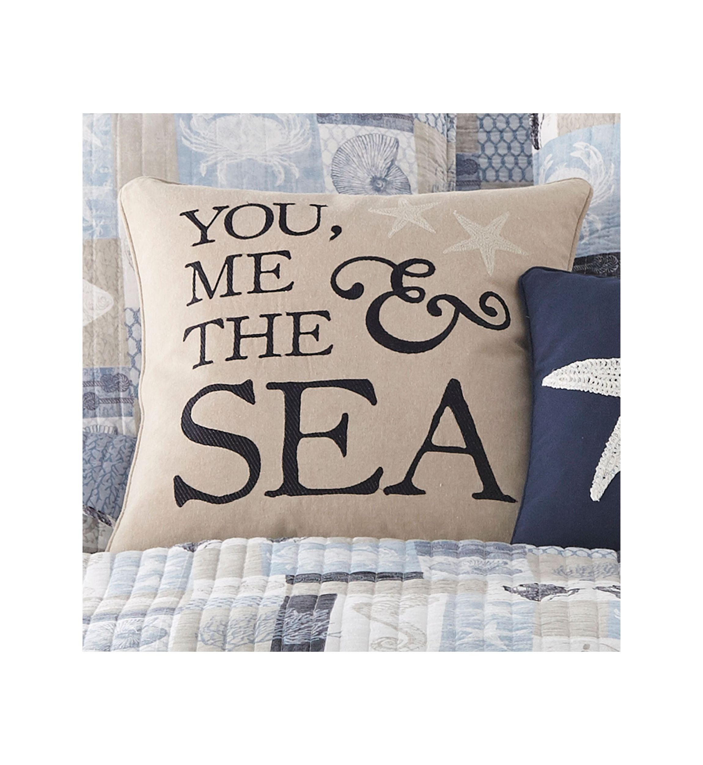 Cerralvo You Me Sea Pillow