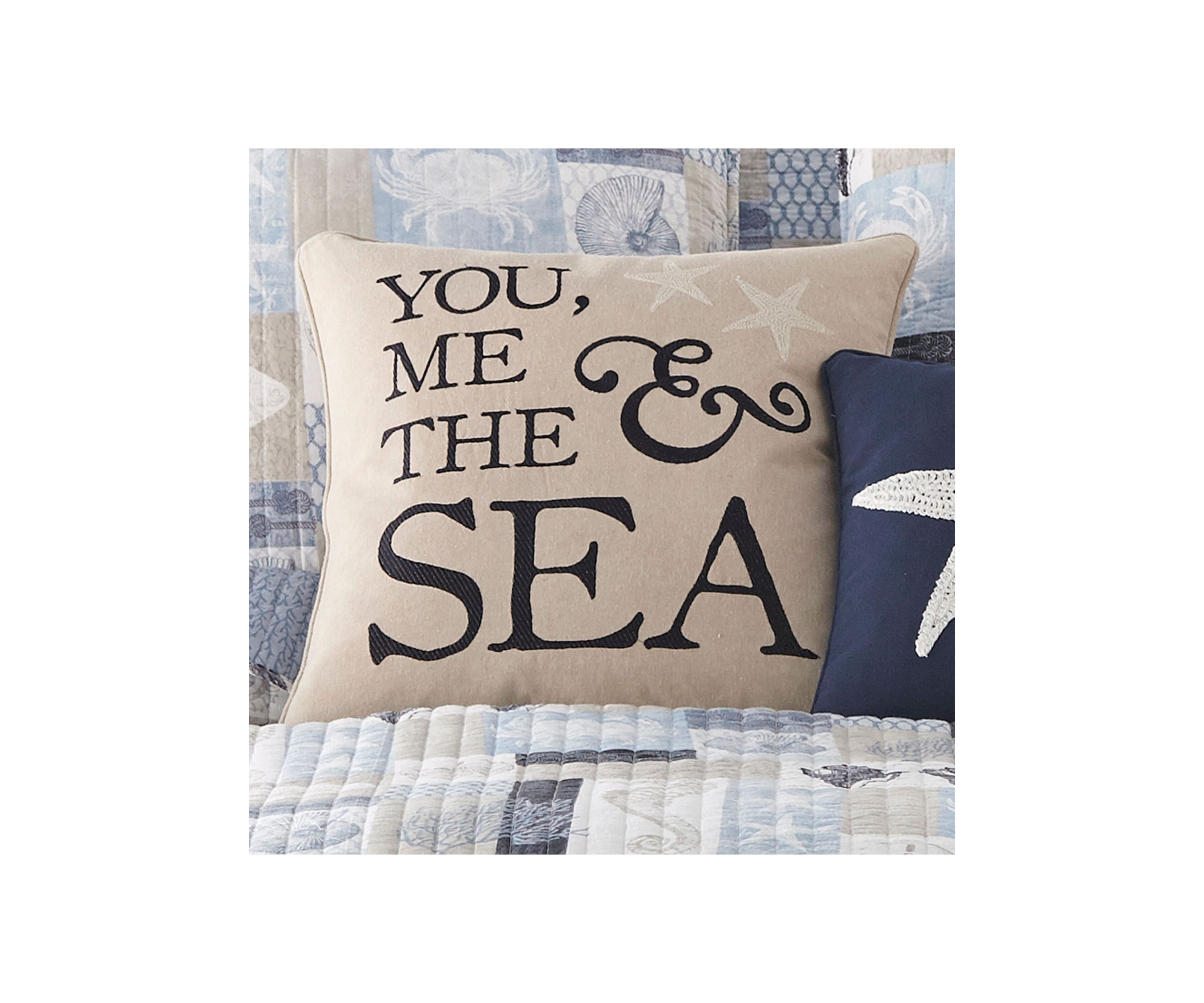 Cerralvo You Me Sea Pillow