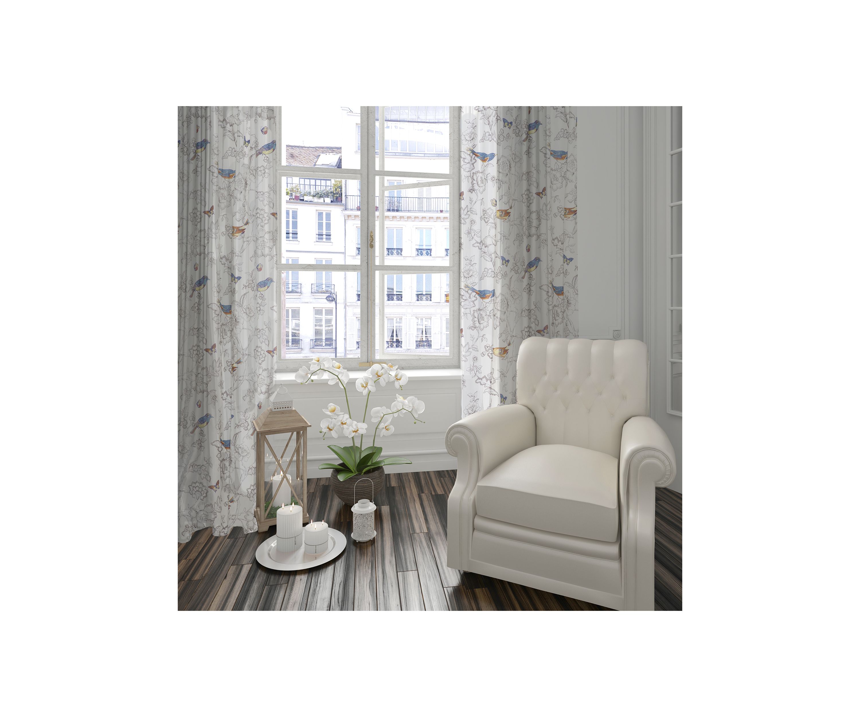 Mockingbird Drape Panel - Set of 2
