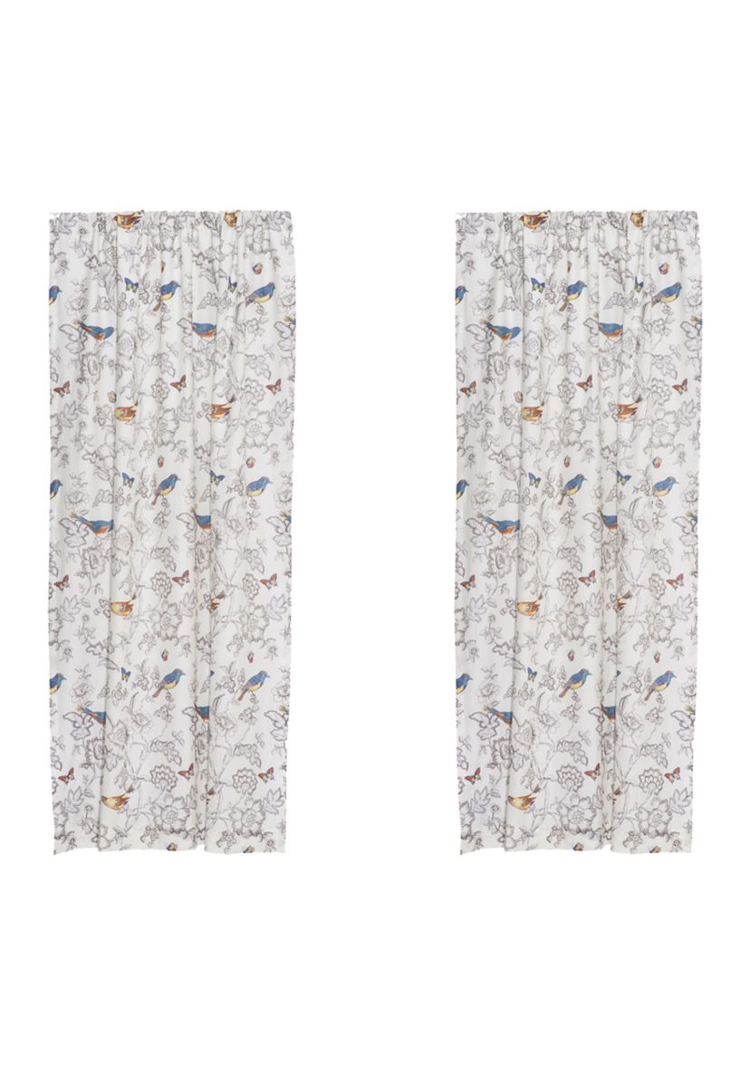 Mockingbird Drape Panel - Set of 2