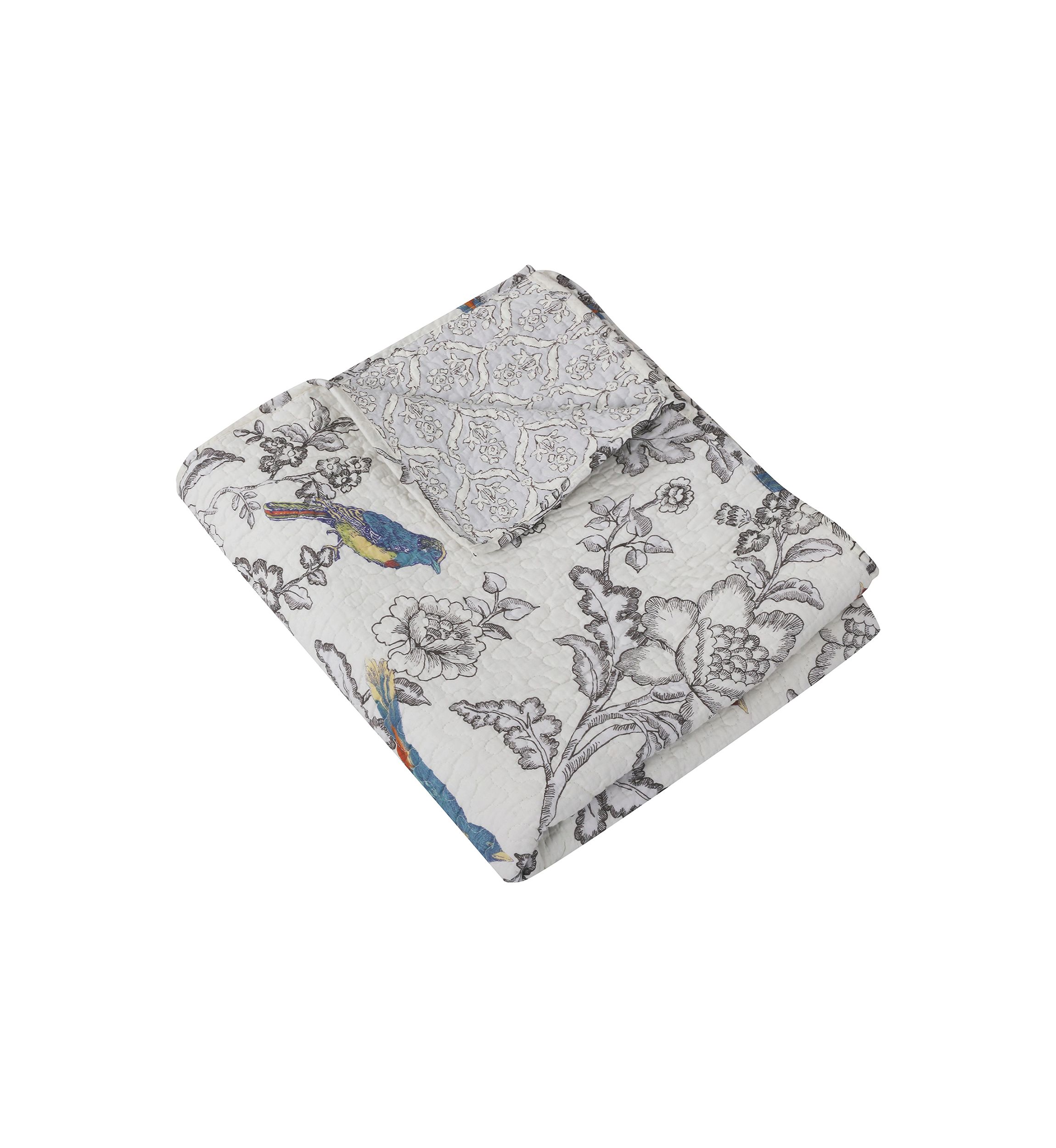Mockingbird Quilted Throw