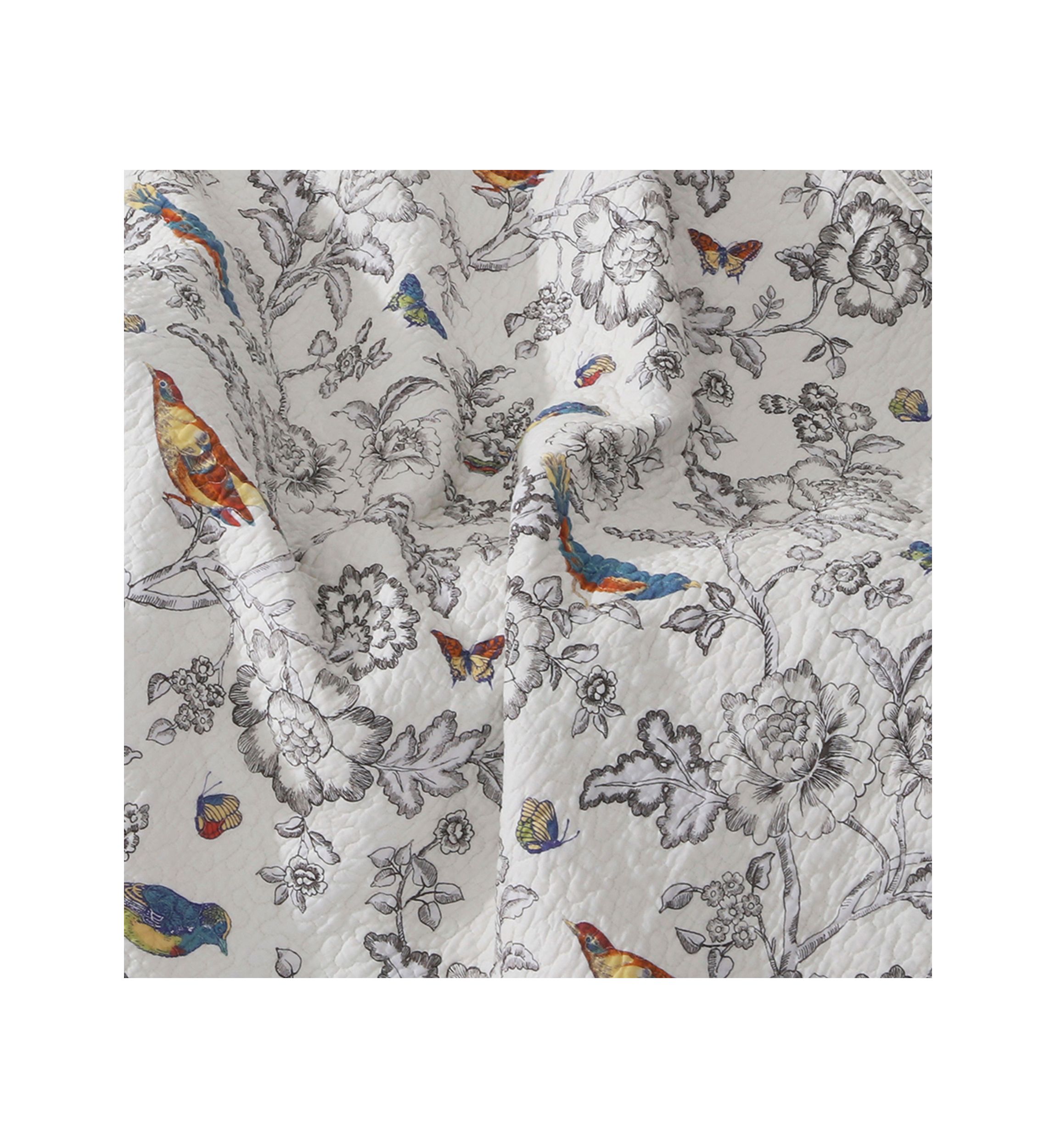 Mockingbird Quilted Throw