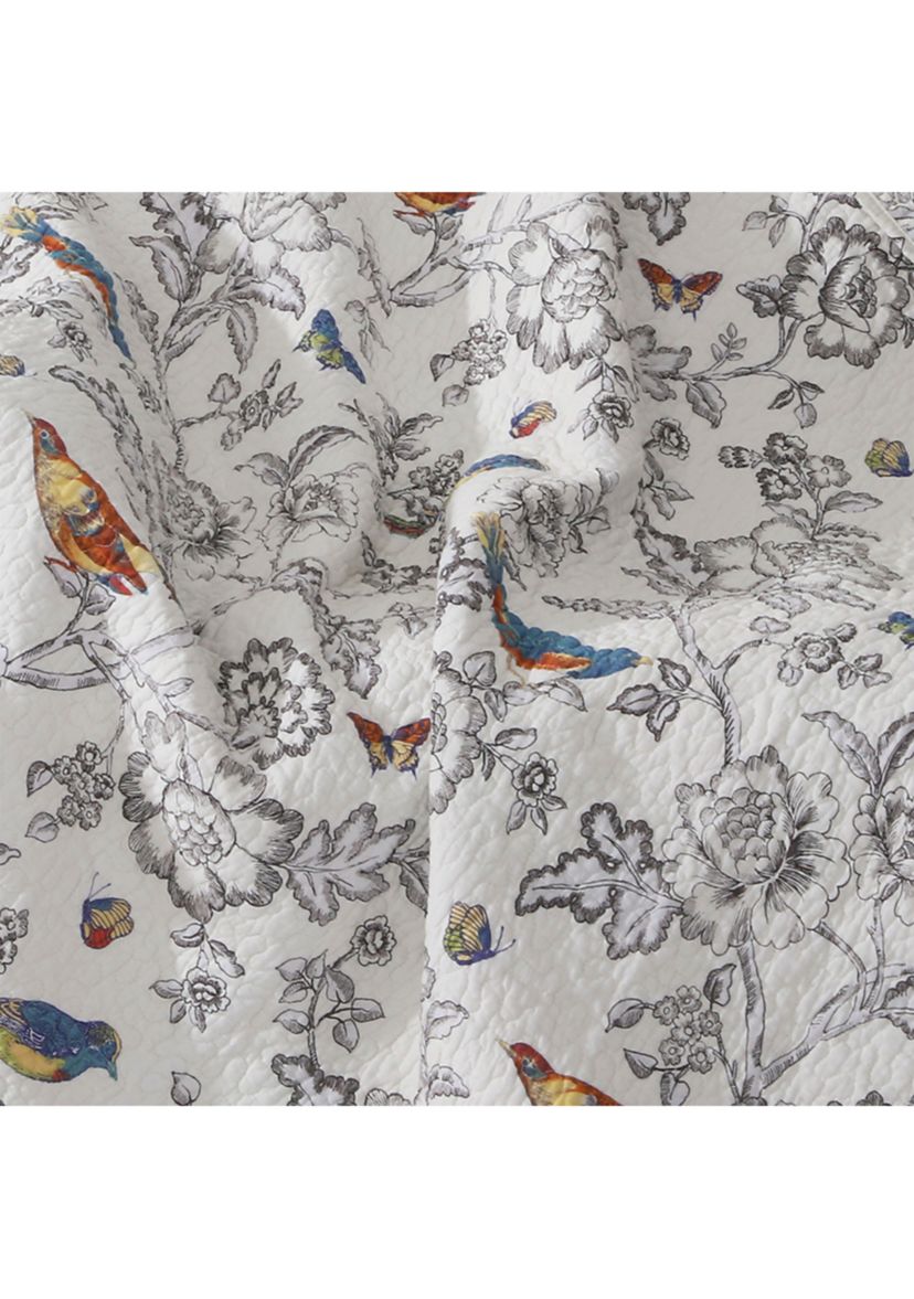 Mockingbird Quilted Throw