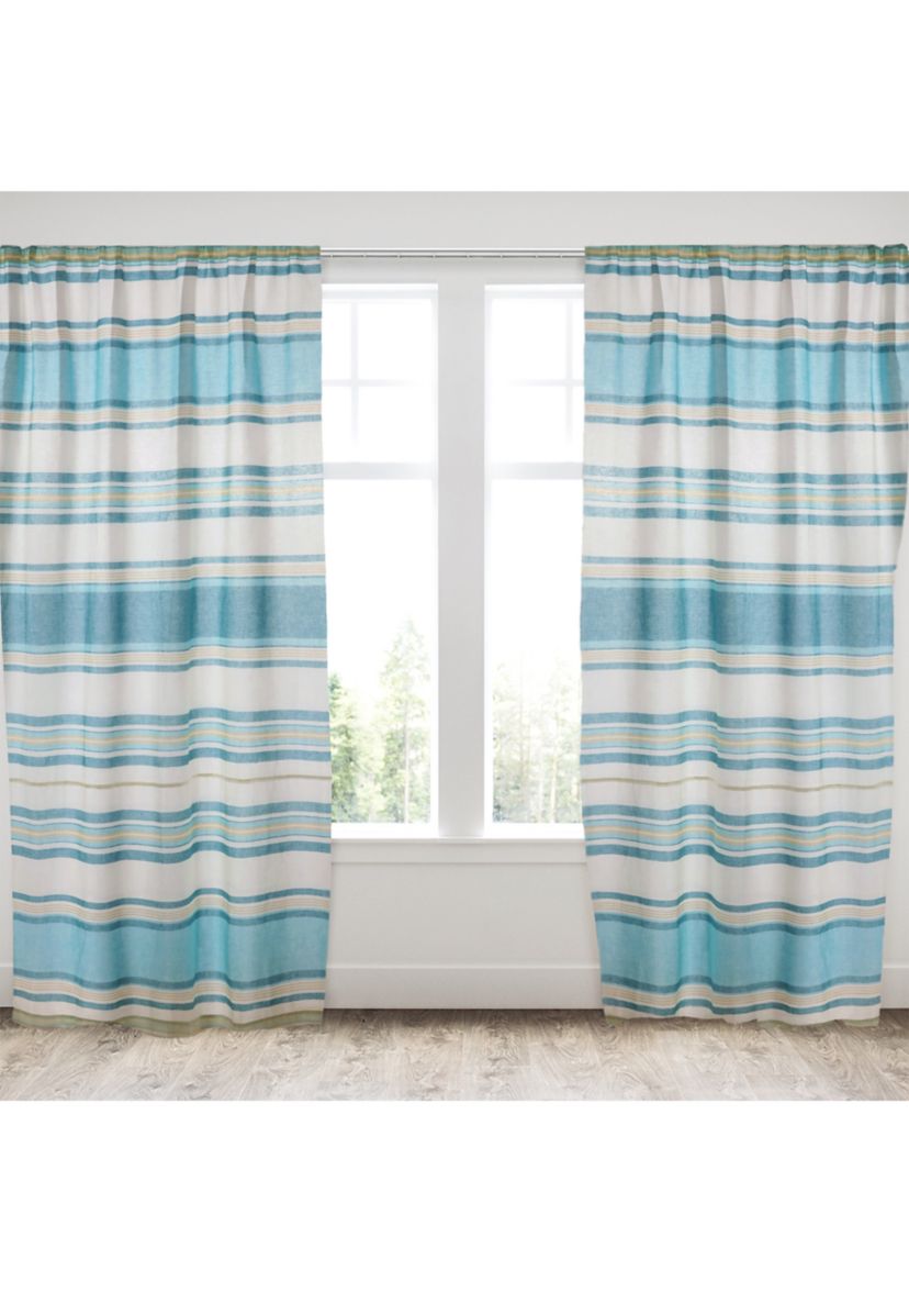 Blue Maui Drape Panel - Set of 2