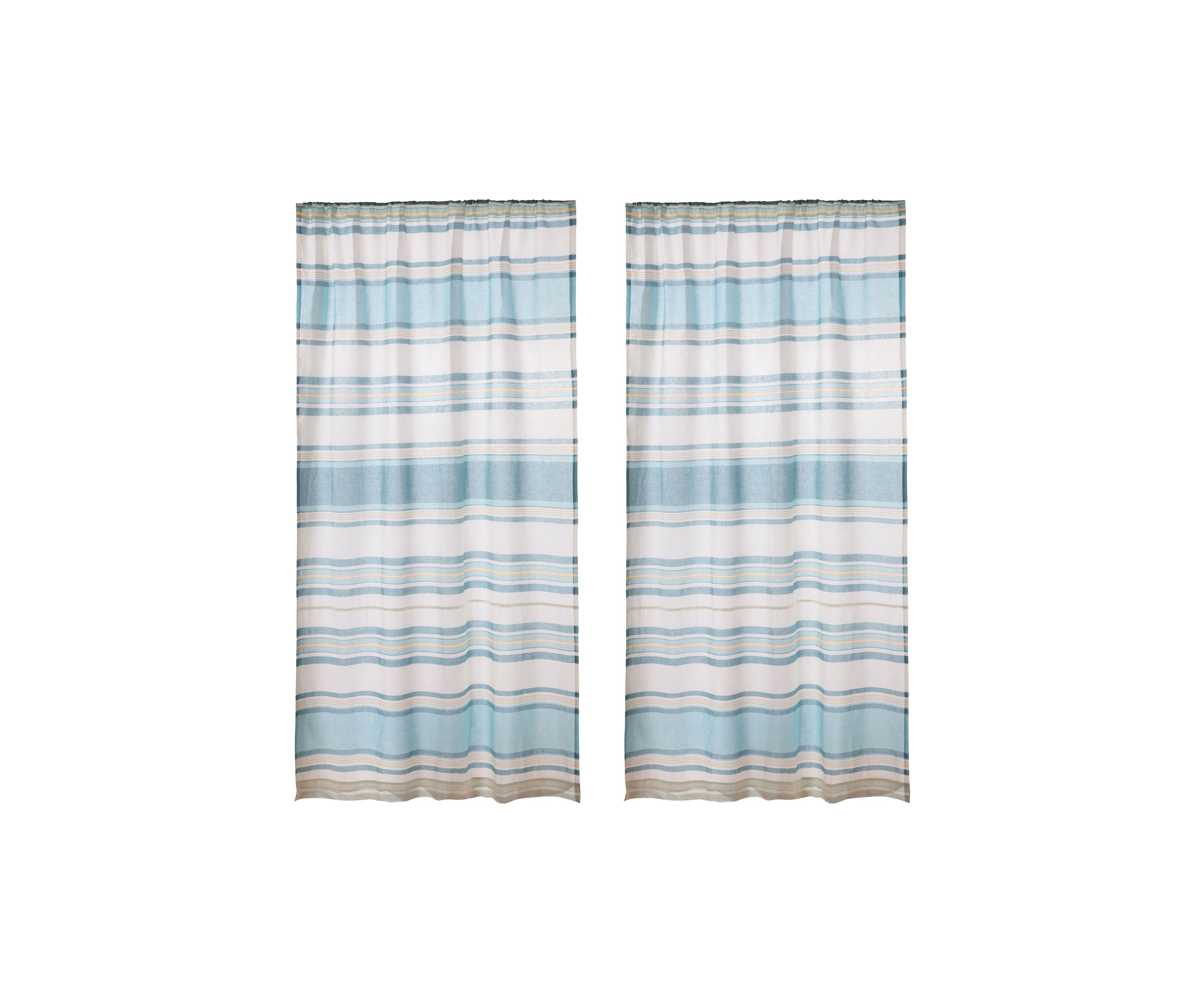 Blue Maui Drape Panel - Set of 2