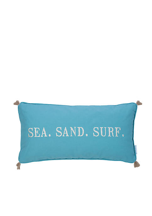 Levtex Naples Sea Sand Surf Pillow