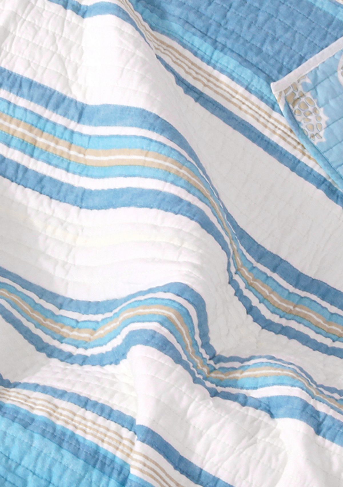 Blue Maui Quilted Throw